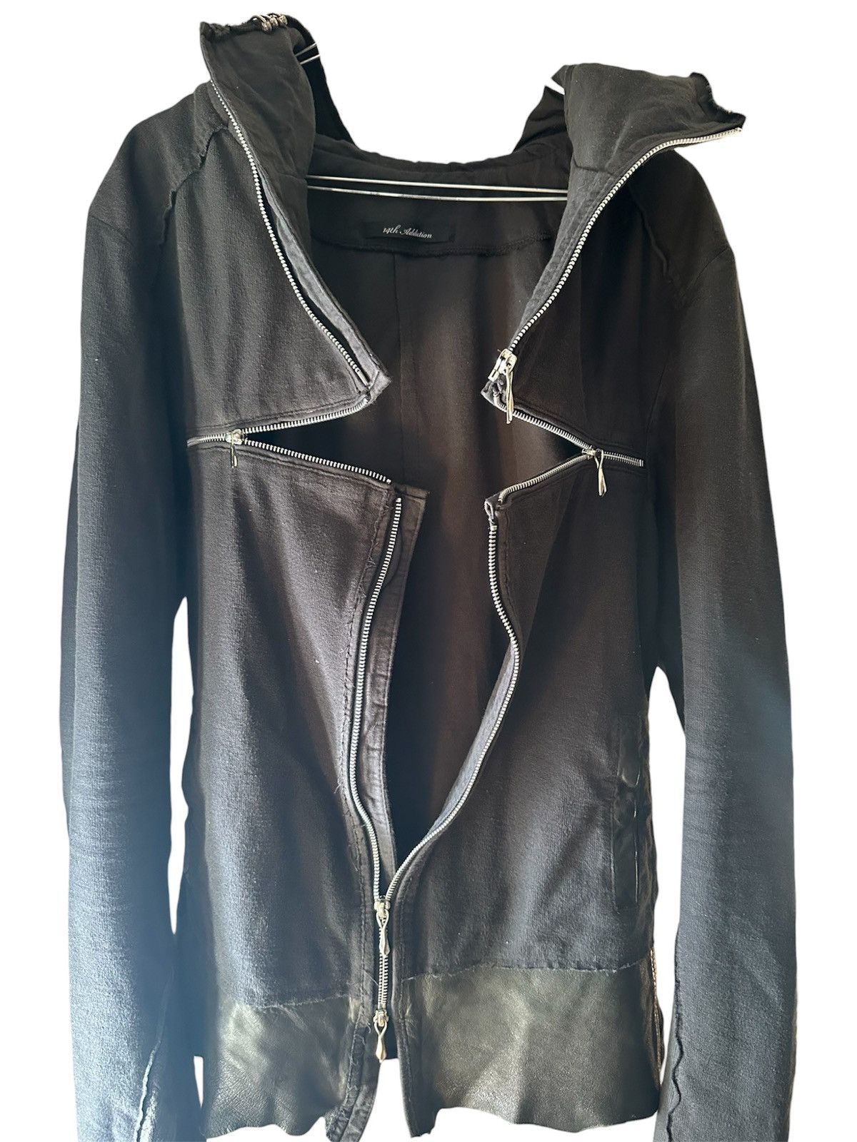 14th Addiction 14th addiction Cross Zip Hoodie | Grailed