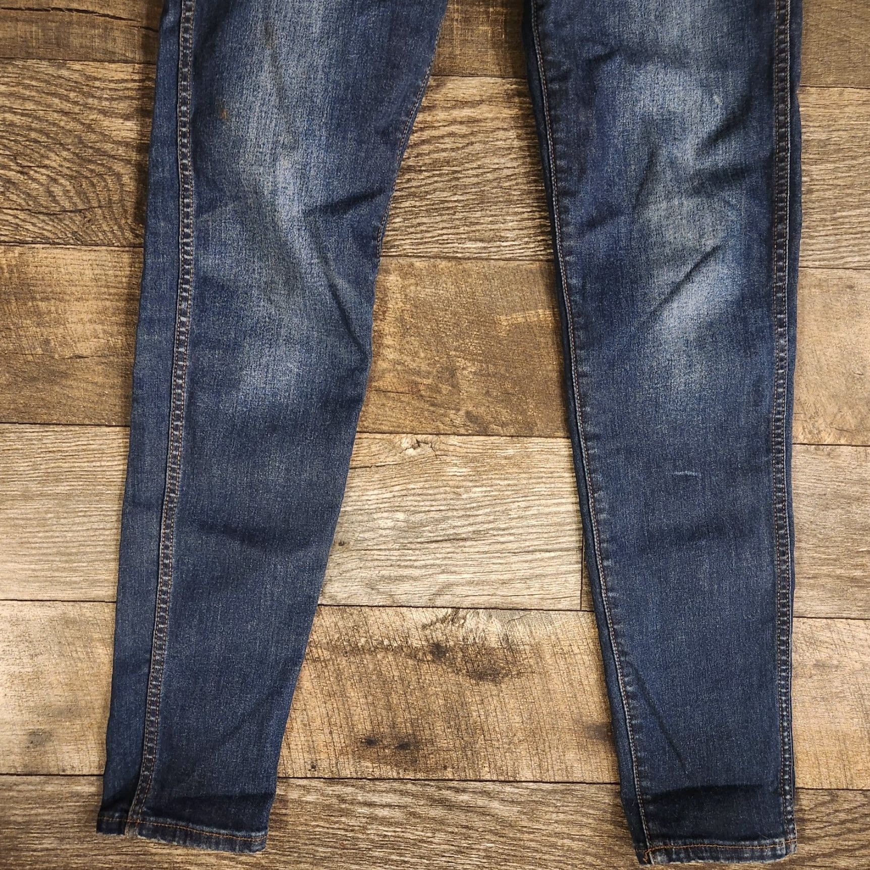 Madewell Madewell Jeans Womens 28 9" High Riser Skinny Denim Blue City Hipster Slim Fit 5-Pocket Jeans Mens Womens Girls Size 28" / US 6 / IT 42 - 2 Thumbnail