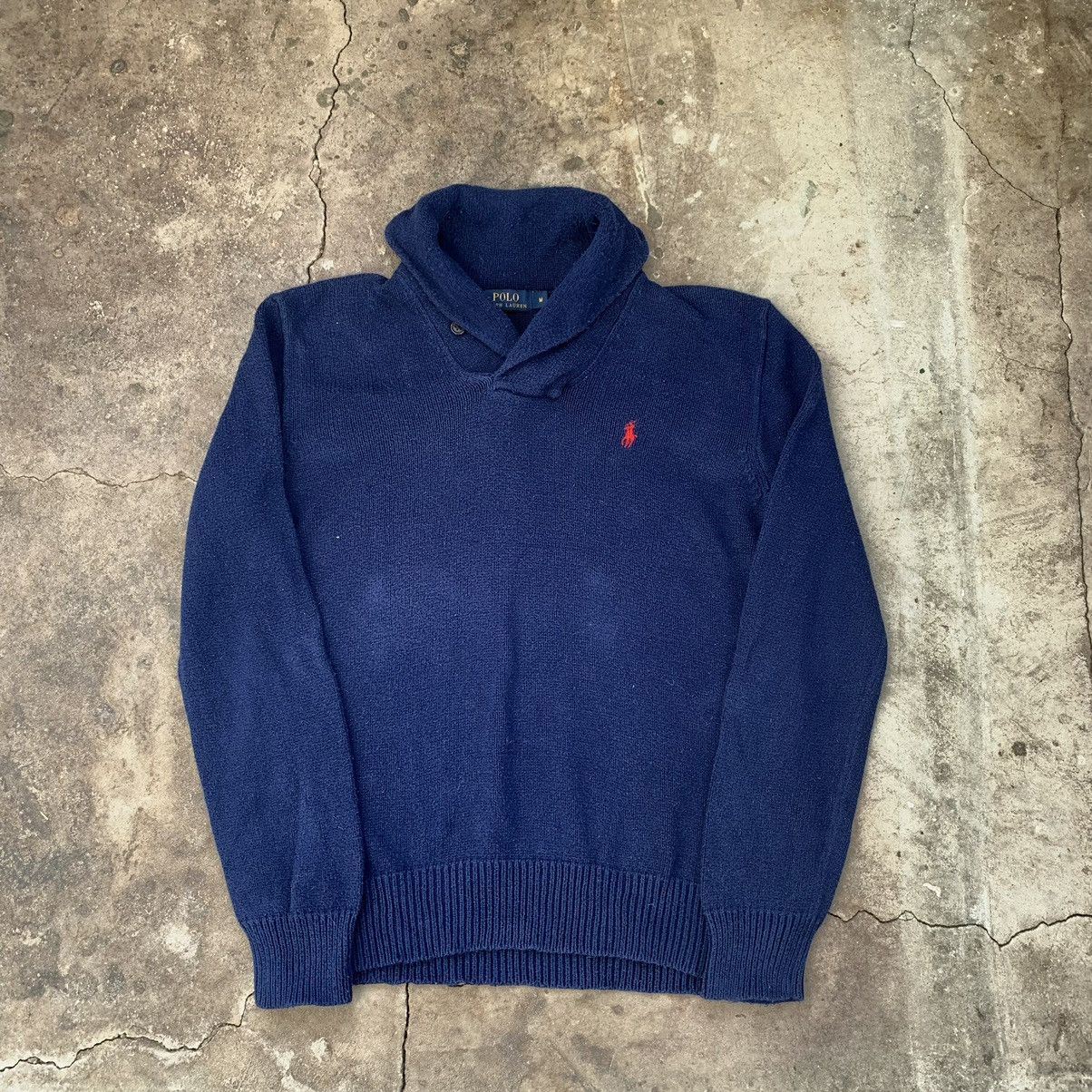 Polo Ralph Lauren × Vintage Vintage Polo Ralph Lauren Faded Sweater Size US M / EU 48-50 / 2 - 1 Thumbnail