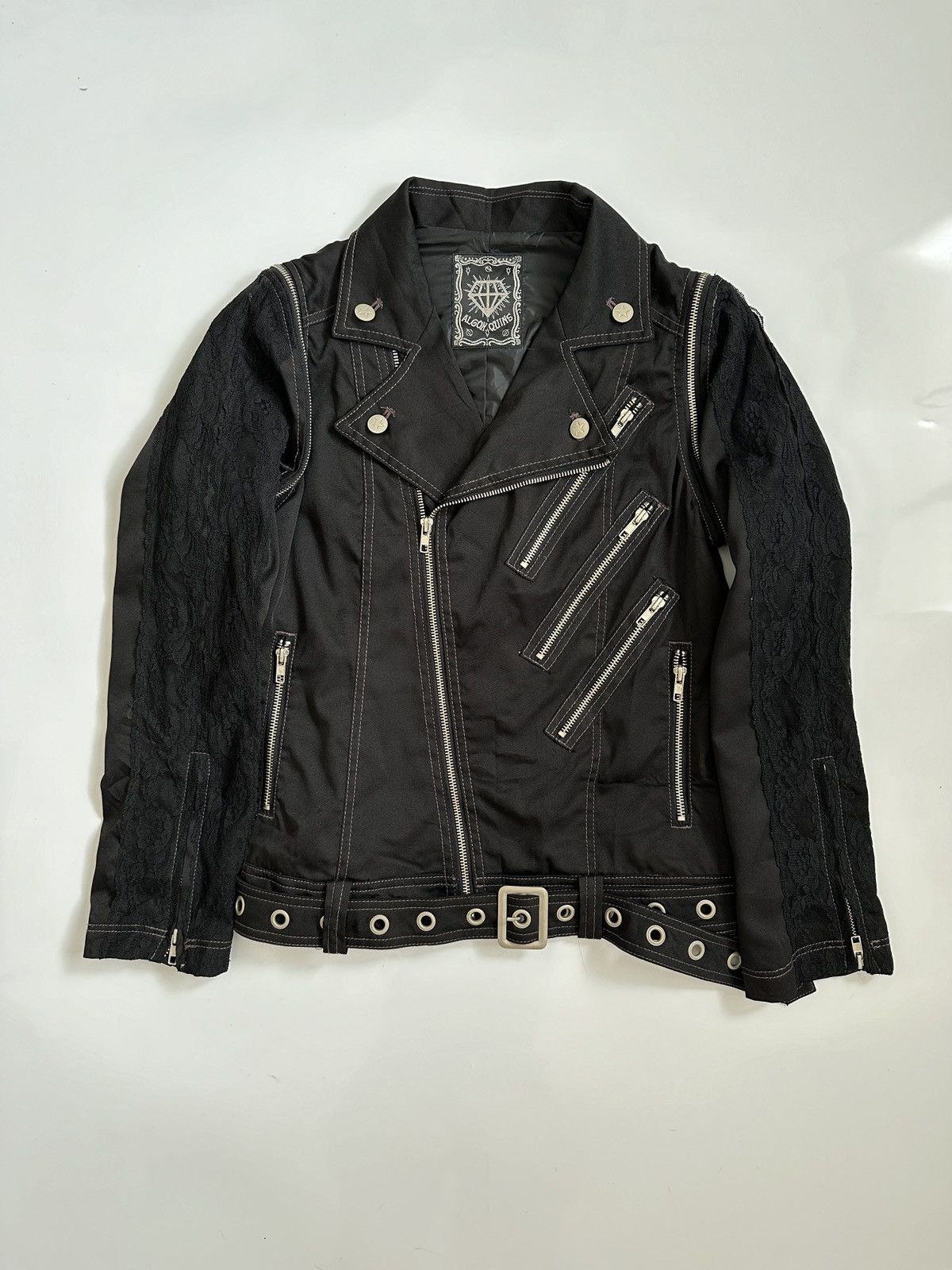 Beauty Beast Algonquins Double Collared Detachable Sleeve Jacket Size M / US 6-8 / IT 42-44 - 3 Thumbnail