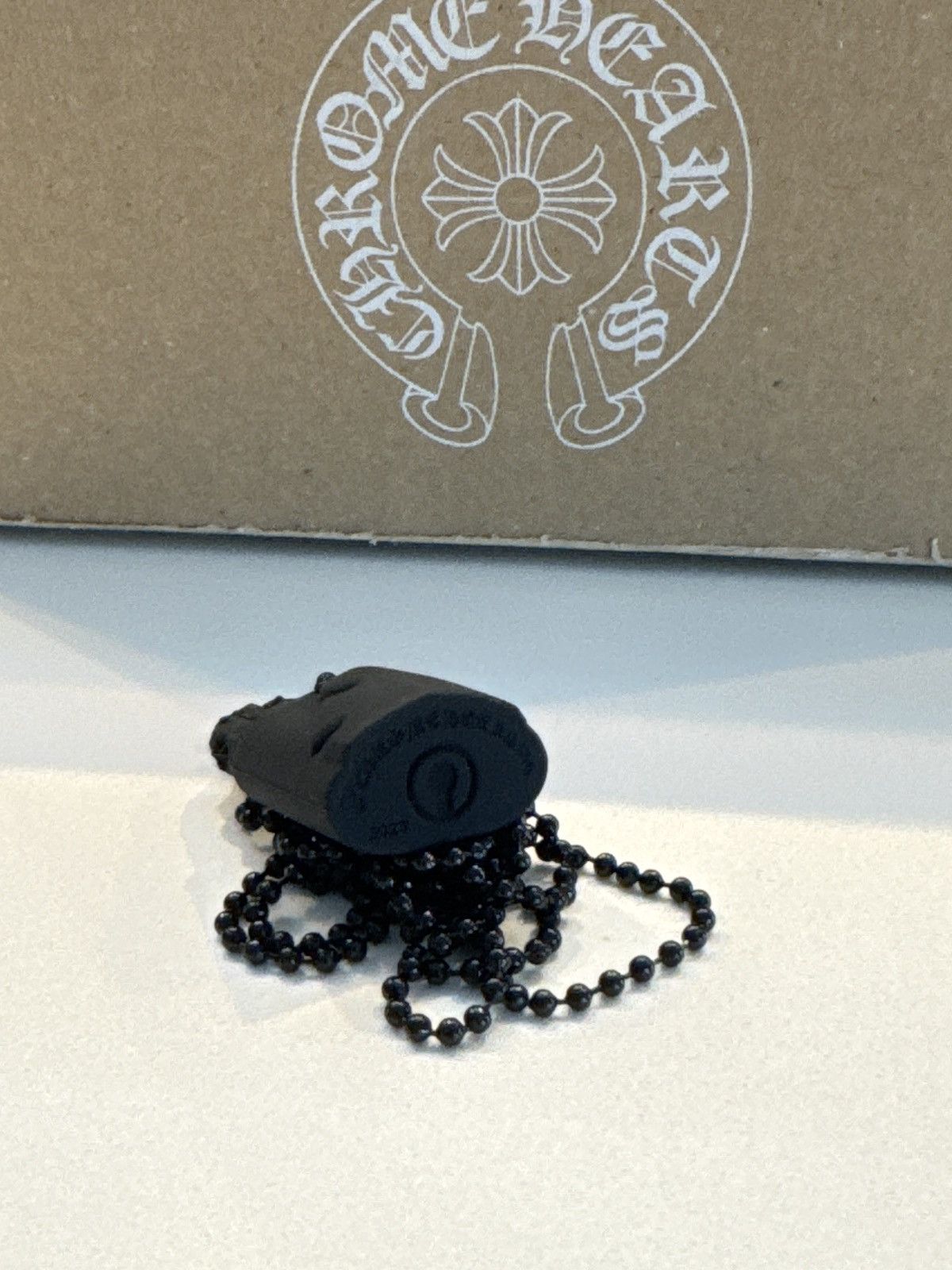 Chrome Hearts Chrome Hearts Black Locket Necklace Size ONE SIZE - 2 Thumbnail