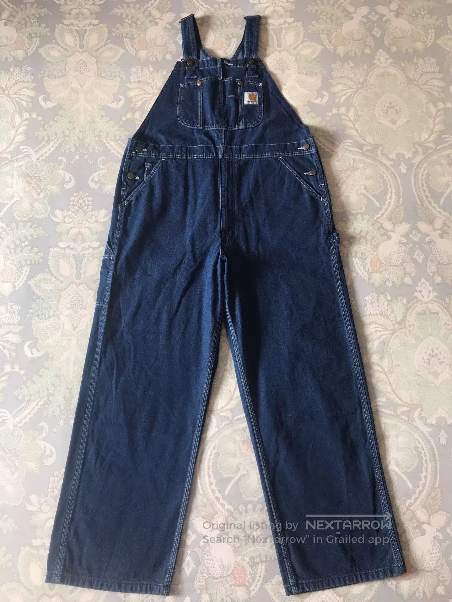 Carhartt Carhartt R07 Denim Overalls W38L30. Size US 38 / EU 54 - 3 Thumbnail