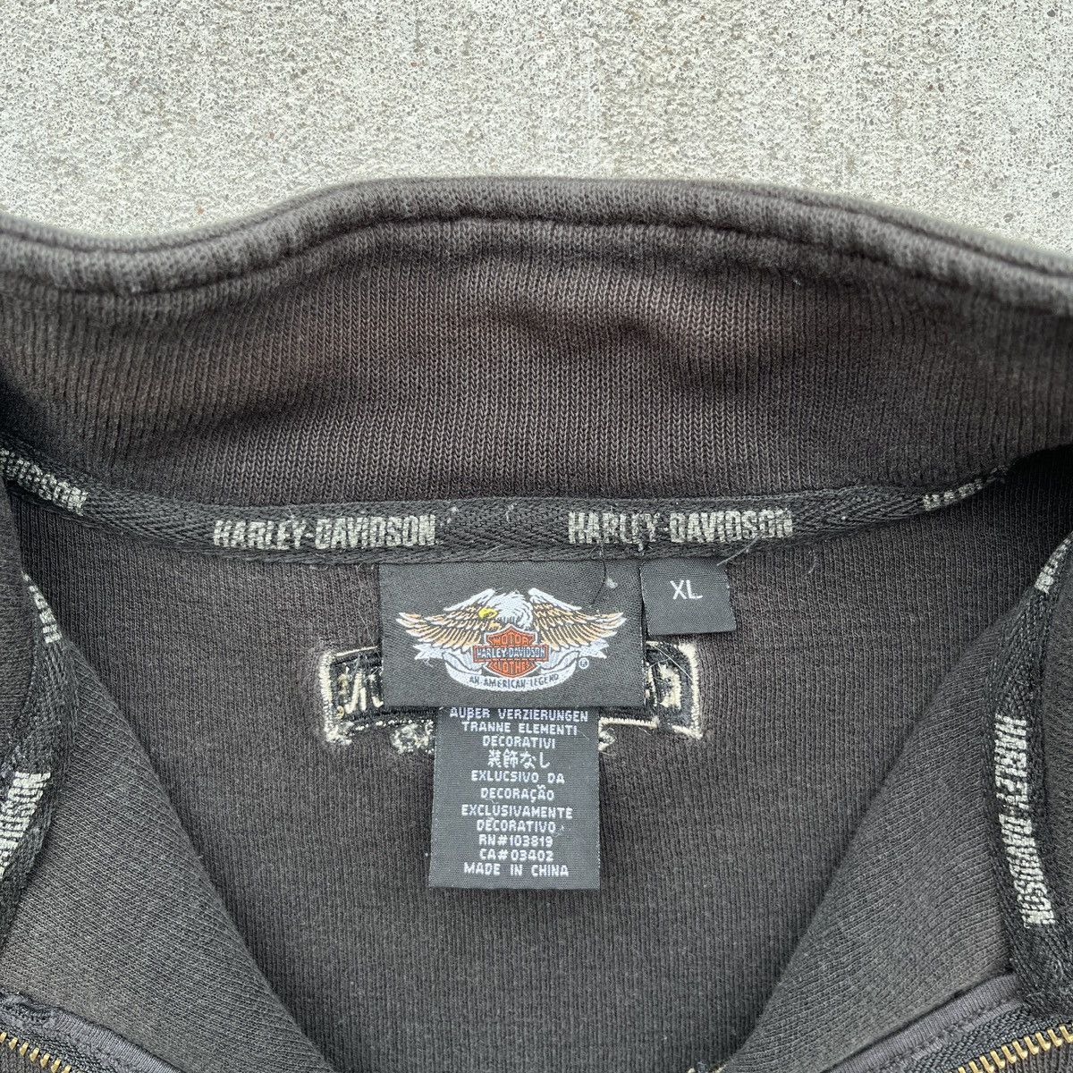 Vintage Vintage Harley Davidson Sweater Size US L / EU 52-54 / 3 - 9 Thumbnail