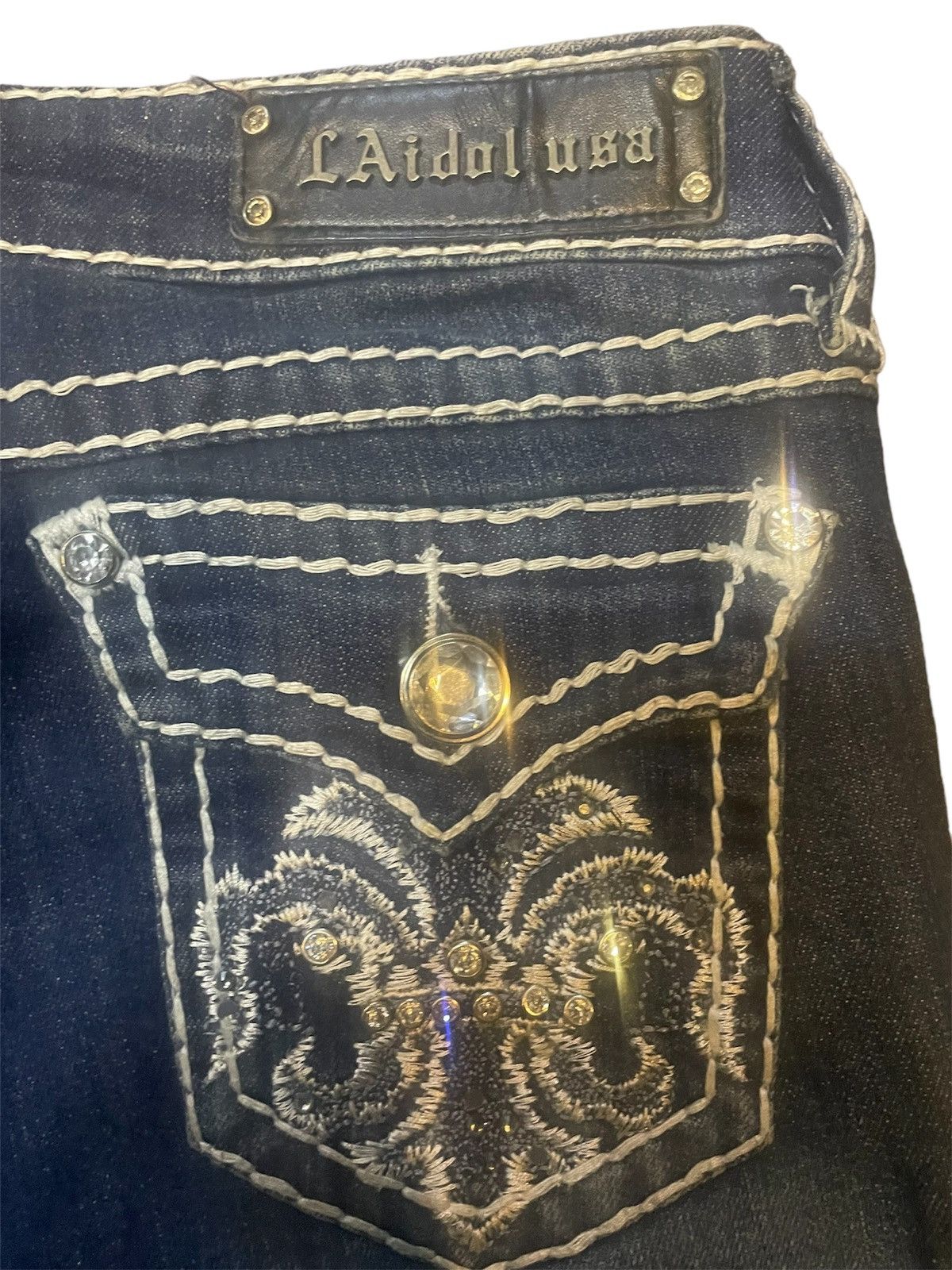 Japanese Brand Flare L.A.idol USA Size 28" / US 6 / IT 42 - 5 Thumbnail