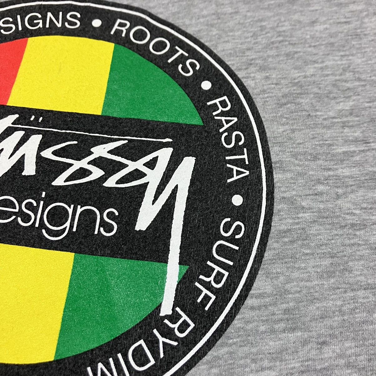 Stussy STÜSSY Designs Roots Rasta Surf Rydim Graphic Print Tank Top Size US M / EU 48-50 / 2 - 4 Thumbnail