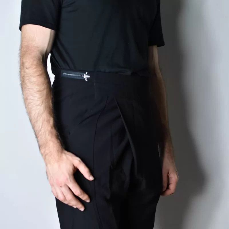 Julius Julius 7 MA14SS Cross Over Slant Riri Waist Shorts 1 Size US 30 / EU 46 - 9 Thumbnail