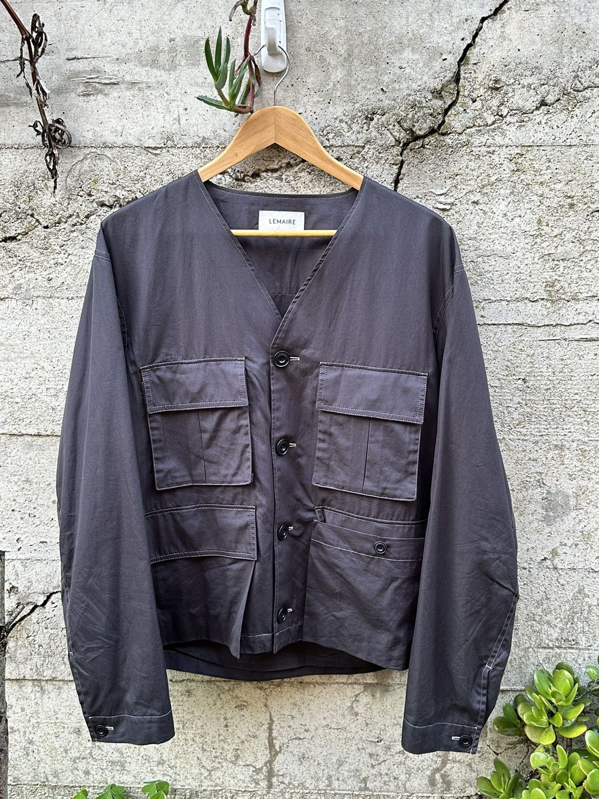 Lemaire RARE GRAIL Lemaire multi pocket utilitarian jacket Size US L / EU 52-54 / 3 - 3 Thumbnail
