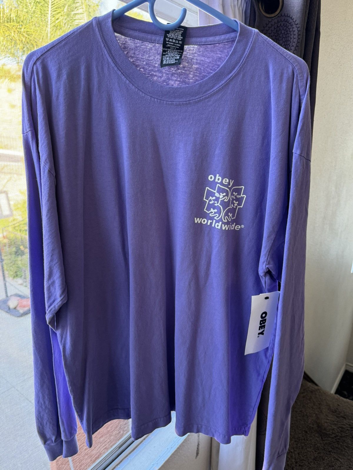 Obey Obey Long Sleeve Size US XL / EU 56 / 4 - 1 Thumbnail