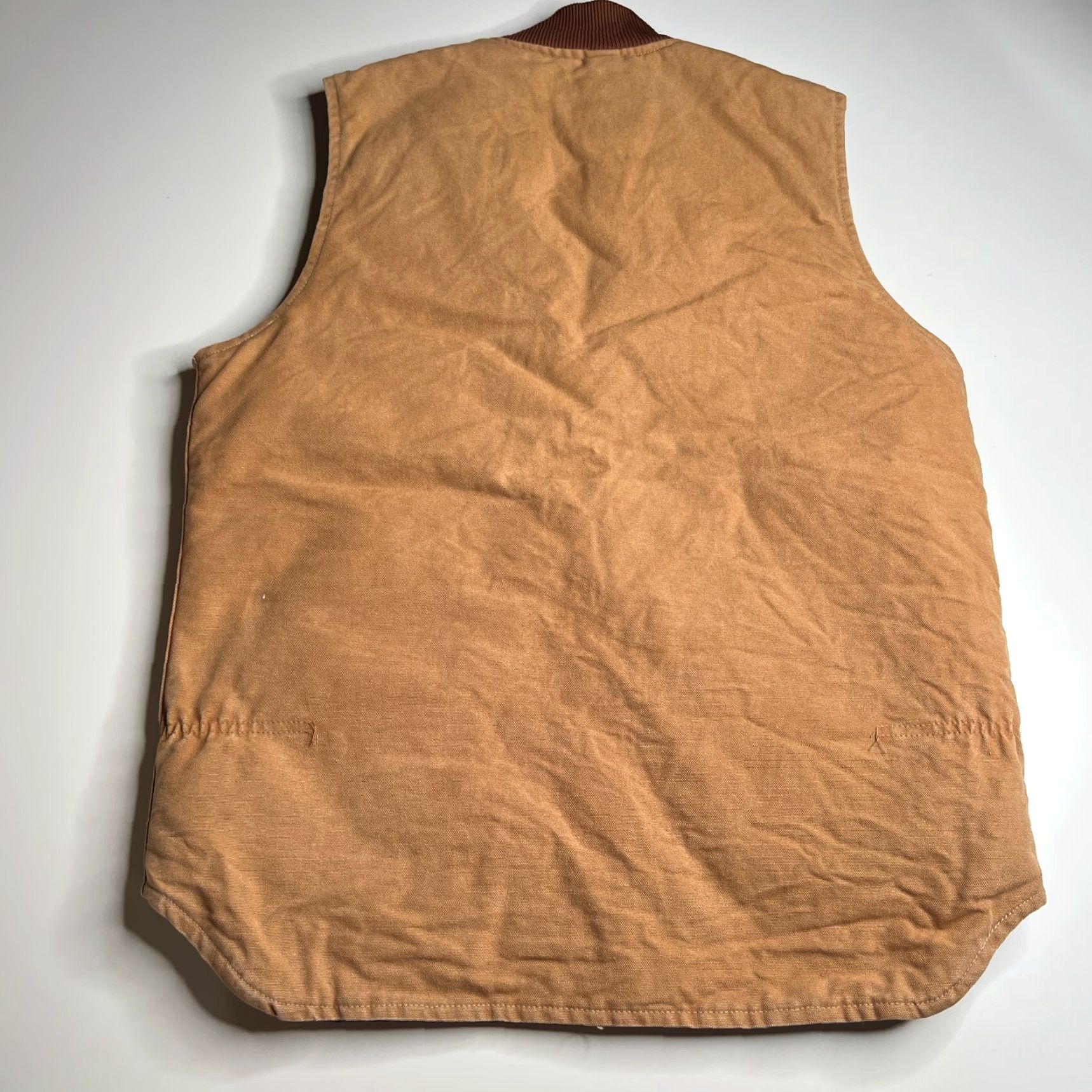 VINTAGE Carhartt Duck Canvas Quilted Vest Men