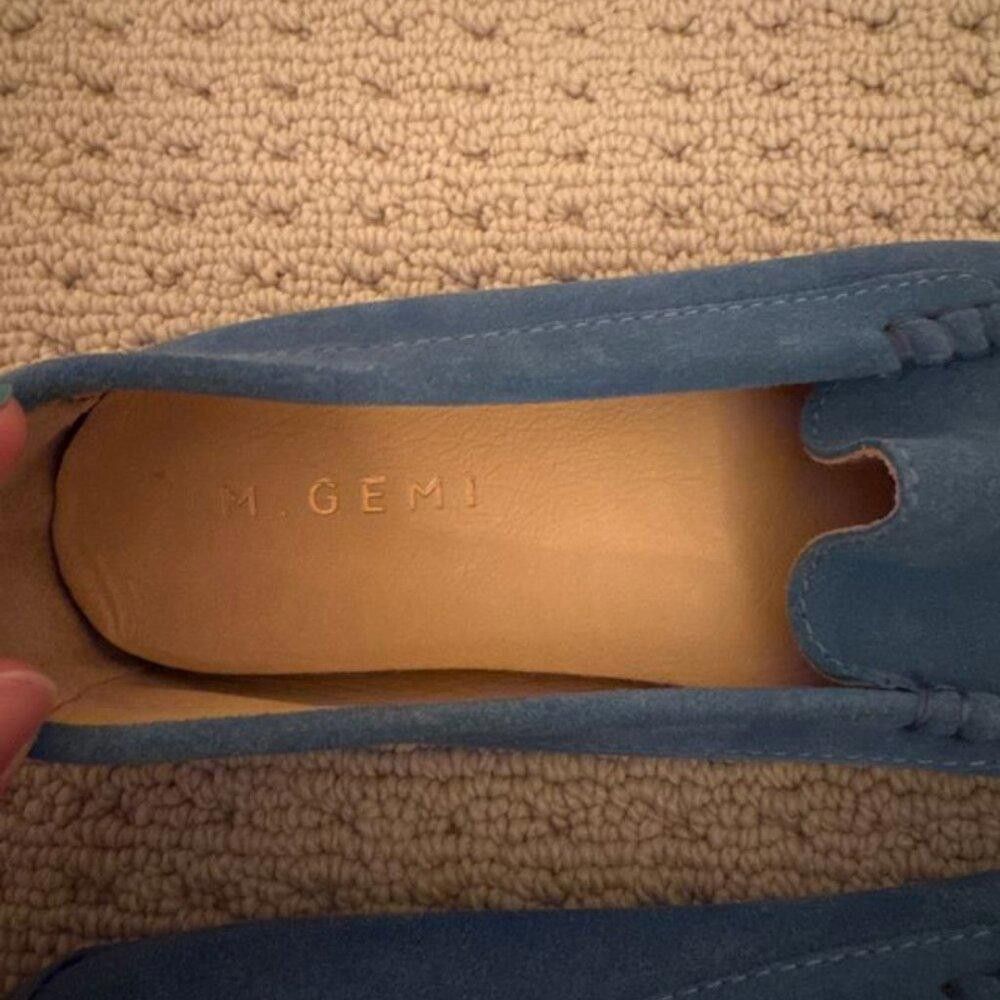 Designer M. Gemi The Felize Blue Suede Size US 10 / IT 40 - 3 Thumbnail