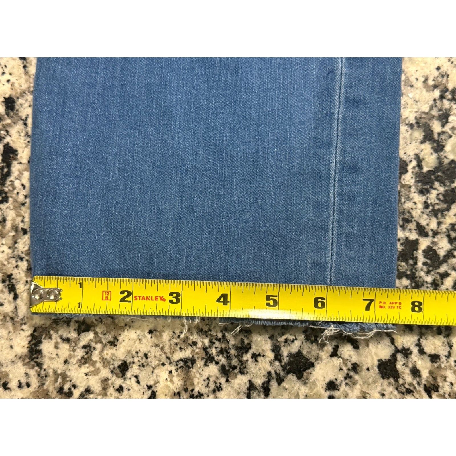 Frank & Eileen VINTAGE Frank & Eileen Women’s Cropped Jeans Size 4 Blue Stretch Denim Pants Size 27" / US 4 / IT 40 - 2 Thumbnail