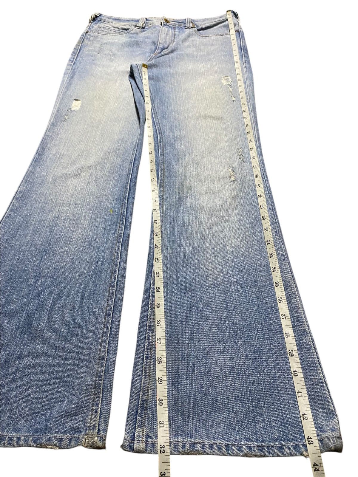 Tornado Mart Vintage Japanese Brand Nylaus Flare Jeans Size US 32 / EU 48 - 15 Thumbnail