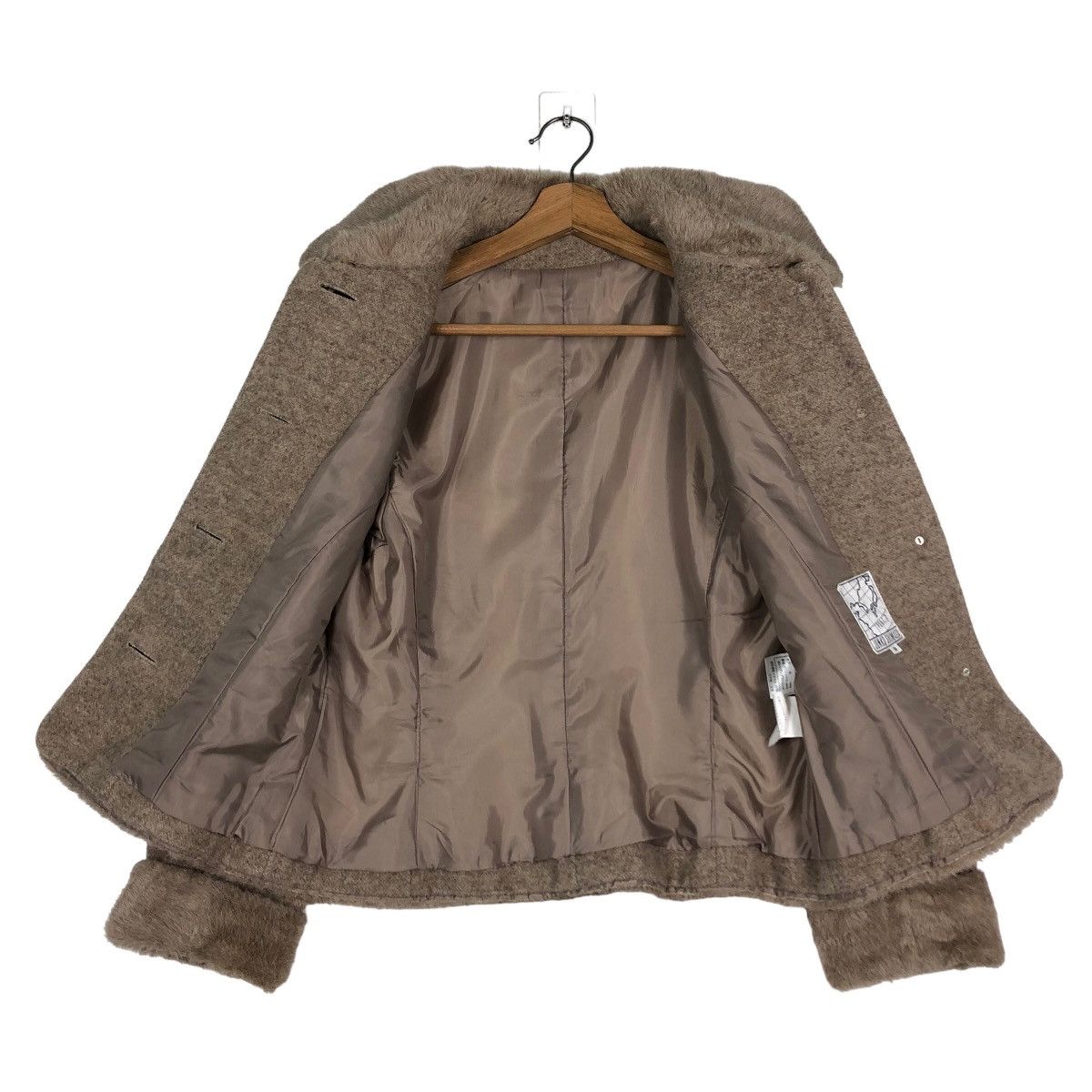 Japanese Brand 🔥Cropped Biker Jacket Junko Shimada Mink Fur Lining Japan Size US M / EU 48-50 / 2 - 13 Thumbnail
