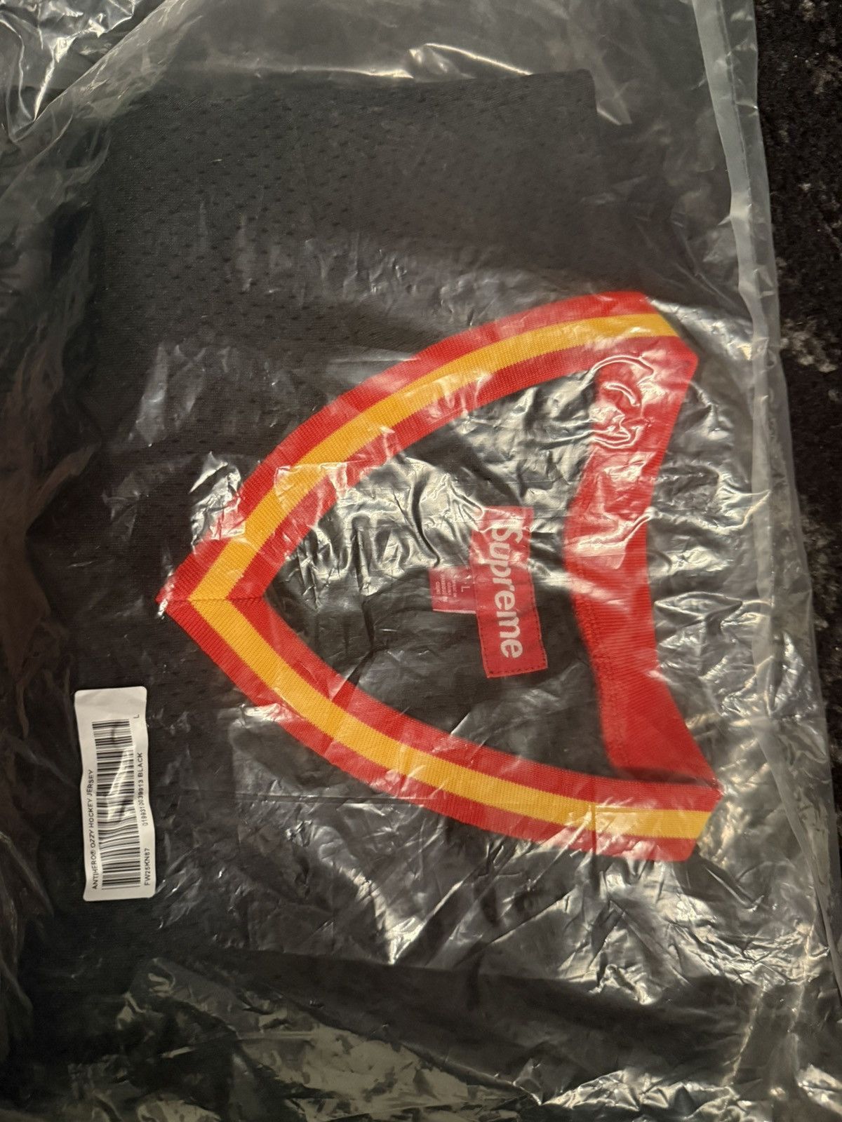 Antihero × Supreme Supreme x Anti Hero Hockey Jersey Size Large Black BNIB Size US L / EU 52-54 / 3 - 3 Thumbnail