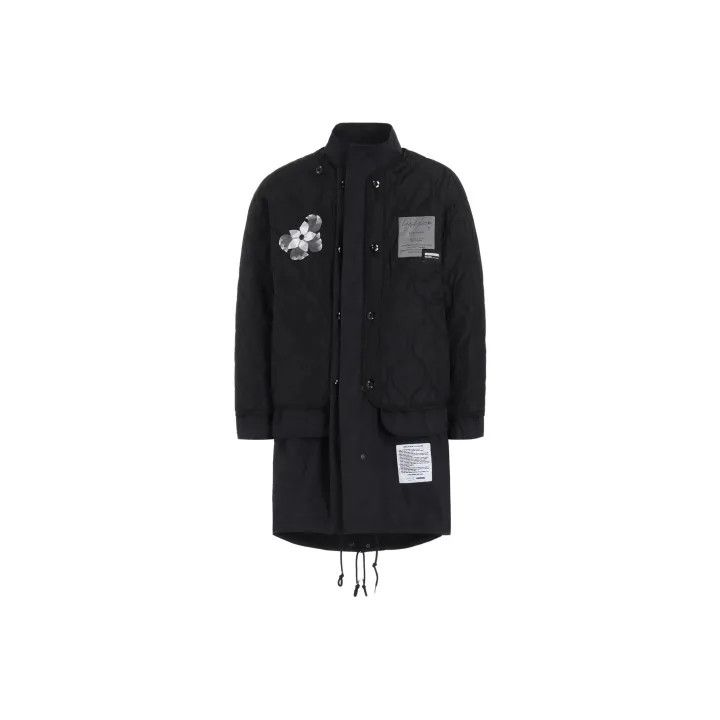 Yohji Yamamoto Yohji Yamamoto x NEIGHBORHOOD Floral Embroidered Coat 0079 Size US M / EU 48-50 / 2 - 1 Thumbnail