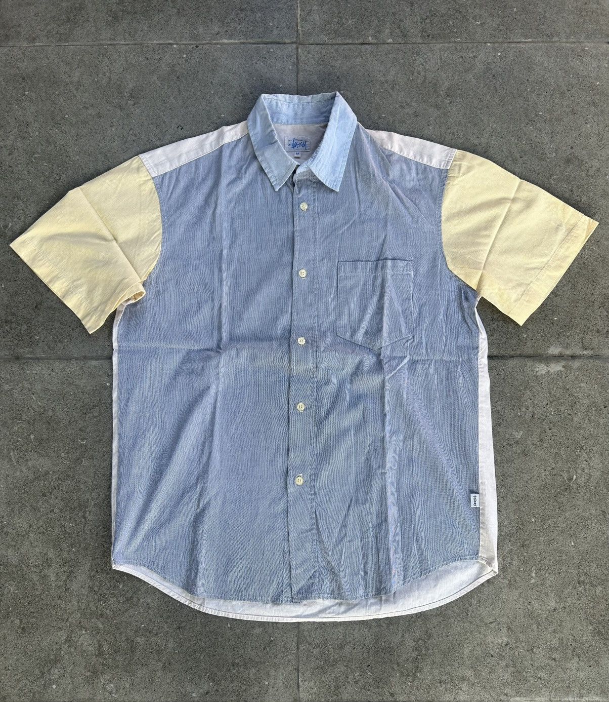 Stussy Stussy Color Block Short-sleeve Shirt Size US M / EU 48-50 / 2 - 1 Thumbnail