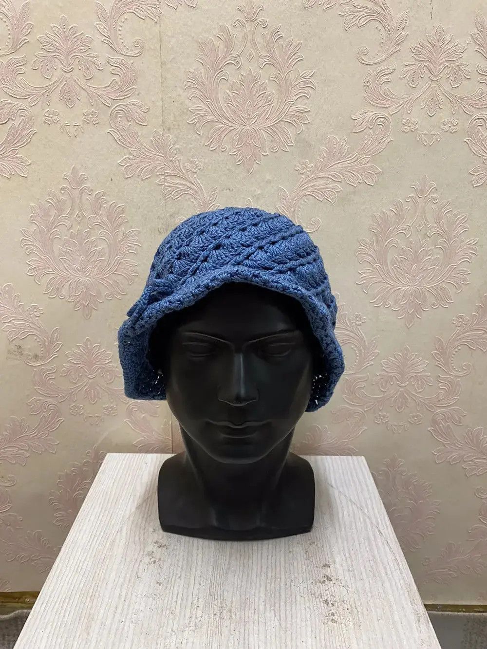 Japanese Brand Japanese Brand Rare Design Crochet Beanie Hat Size ONE SIZE - 3 Thumbnail