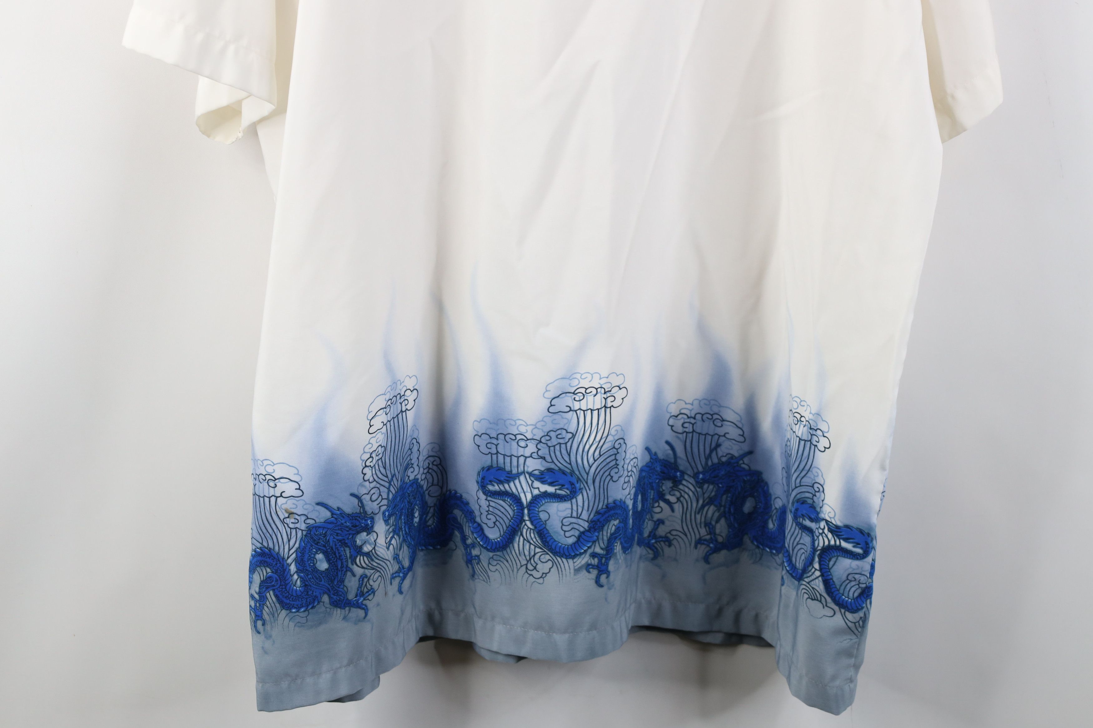 Vintage Vintage 90s Y2K Streetwear Dragon Casino Poker Button Shirt Size US L / EU 52-54 / 3 - 14 Thumbnail