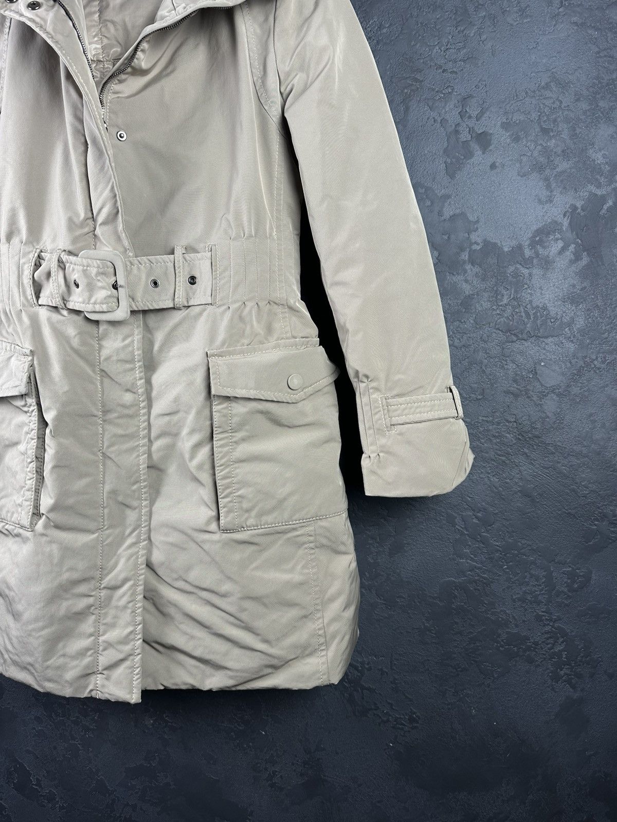Designer × Moncler × Vintage Vintage Moncler Down Jacket Long Parka Coat Women Size S / US 4 / IT 40 - 5 Thumbnail