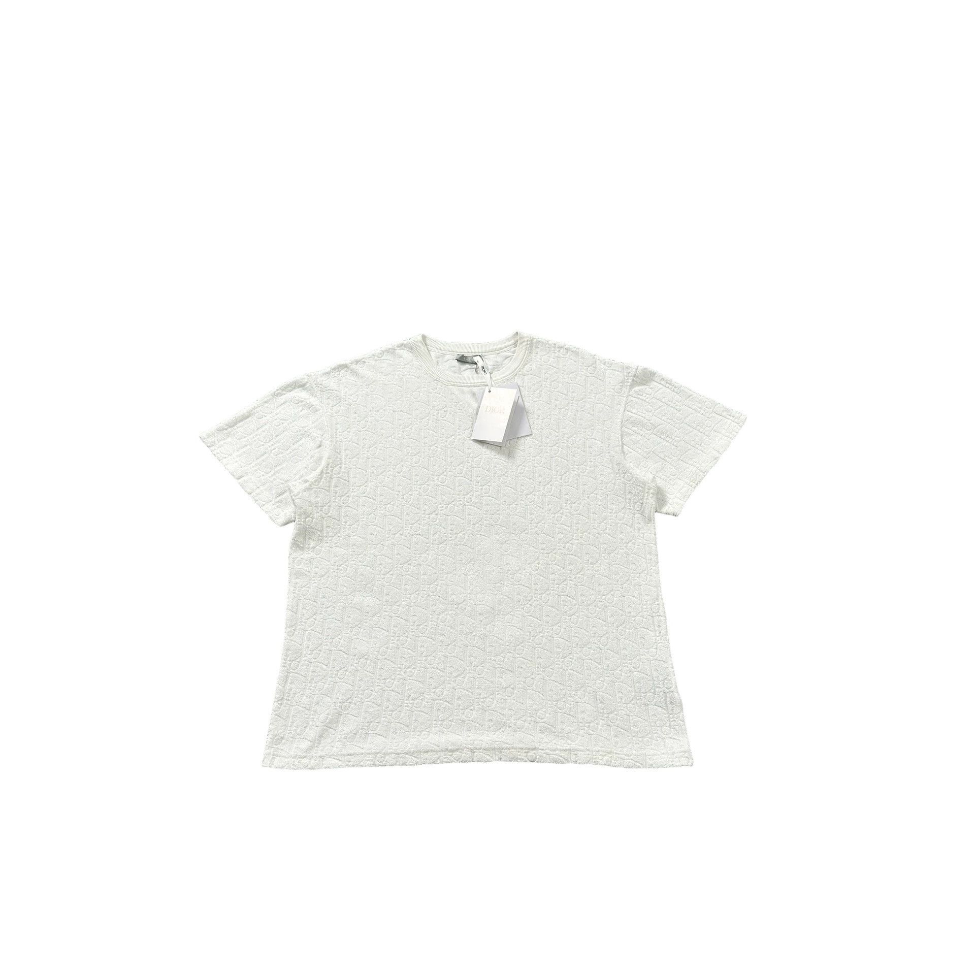 Dior × Hedi Slimane Original Dior Homme AW04 e white t-shirt size