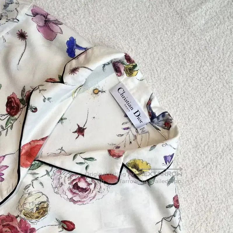 Dior Dior Multicolor Silk Women's Shirt . Size XXS / US 00 / IT 34 - 3 Thumbnail