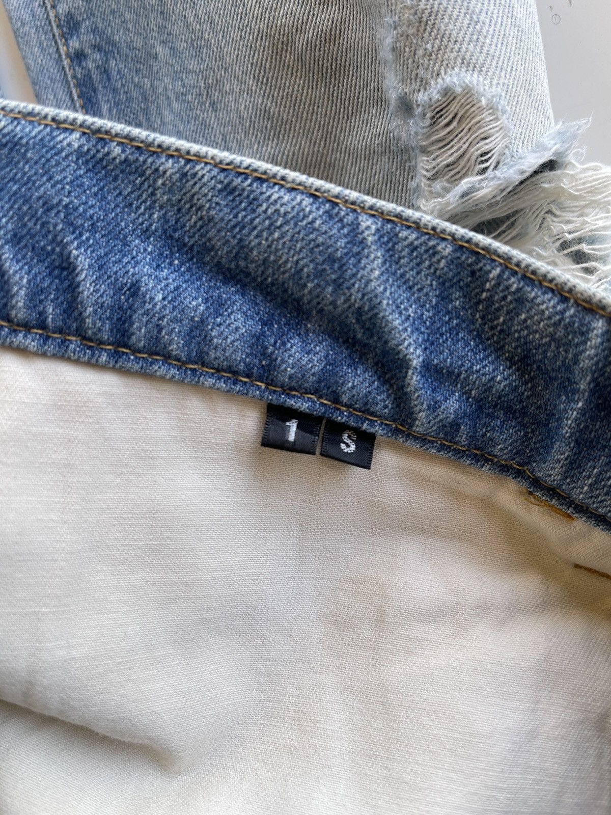 Attachment Attachment Distressed Denim Size US 29 - 11 Thumbnail