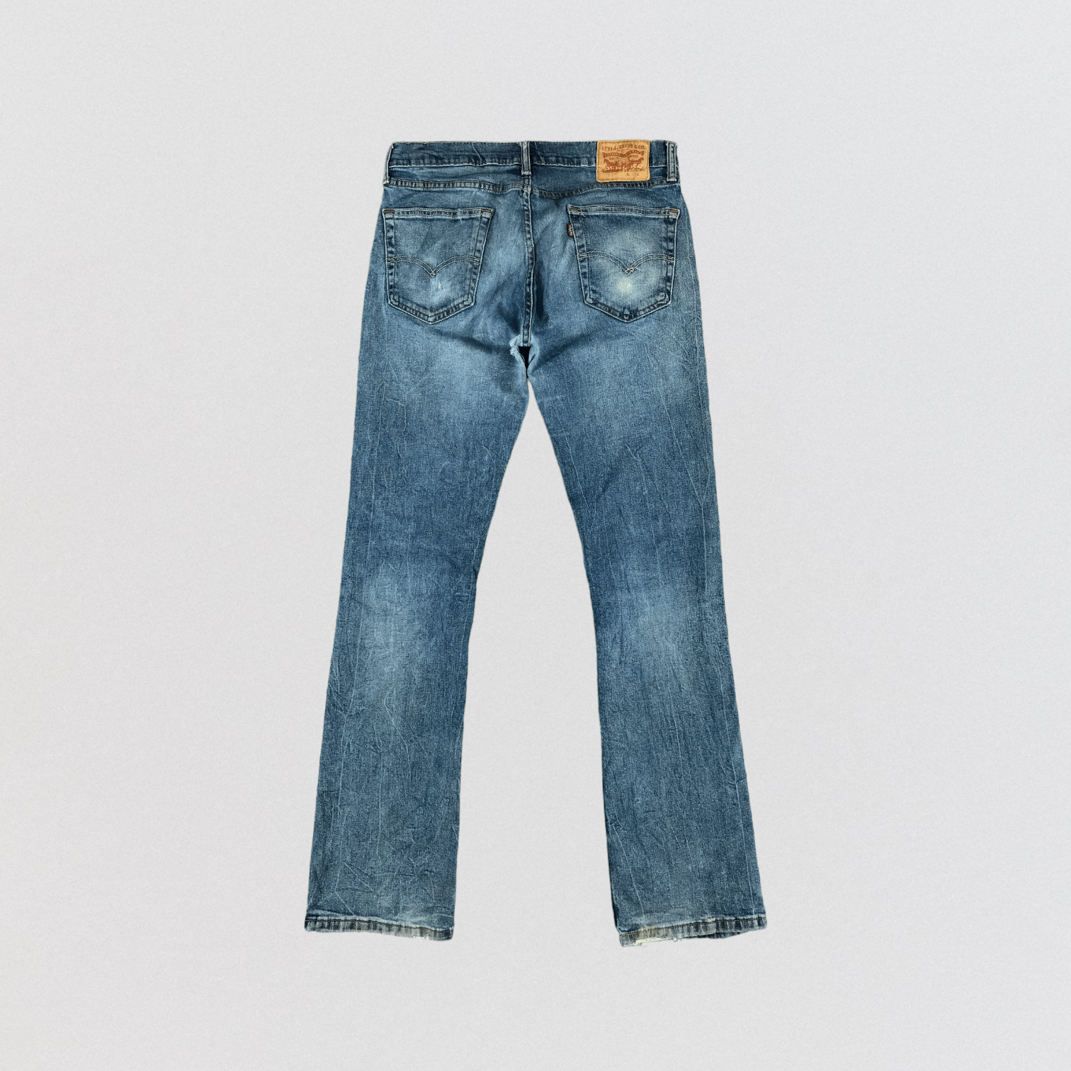 Levi's × Vintage Vintage Blue Wash Levis 527 Flare Jeans-JM3166 Size US 34 / EU 50 - 2 Thumbnail