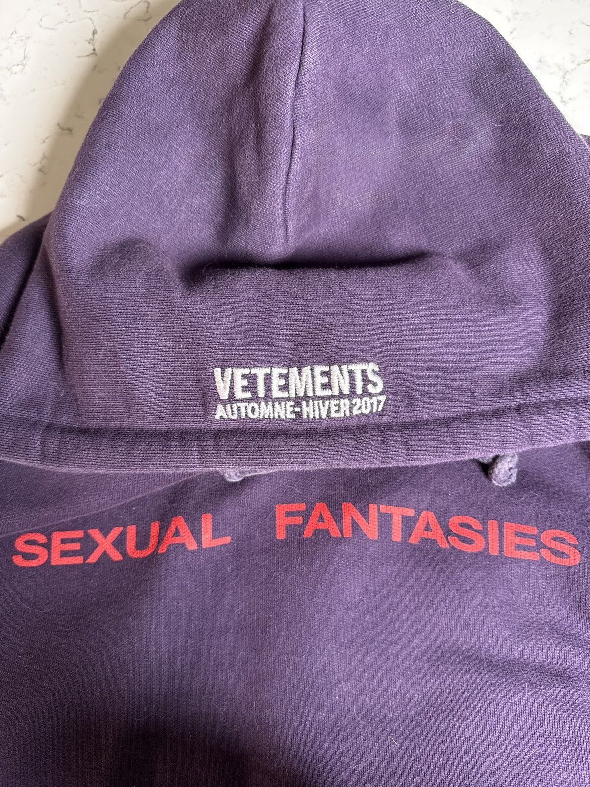 Vetements Sexual Fantasies Sweatshirt Rare