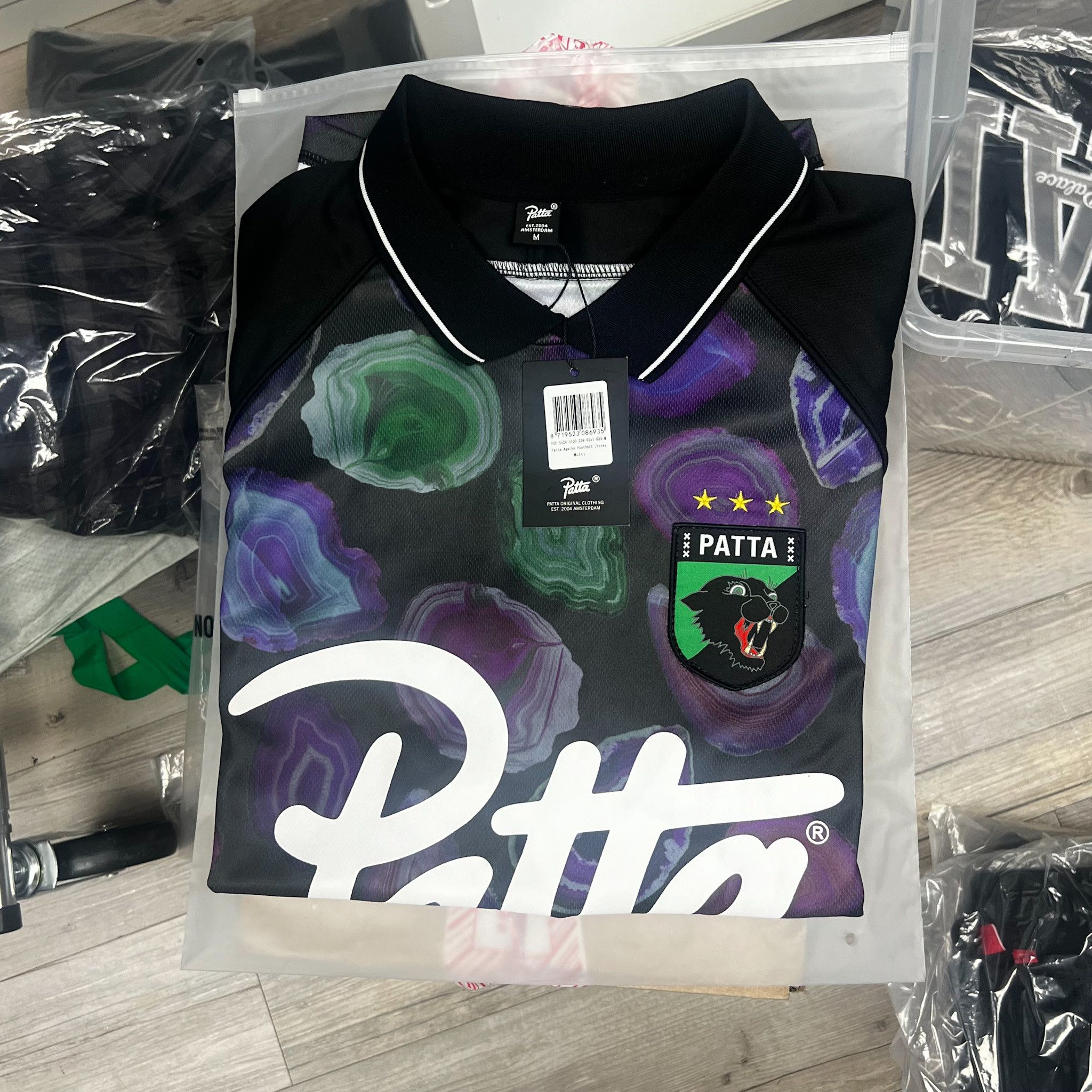 Patta Patta Agathe Football Jersey • M Size US M / EU 48-50 / 2 - 3 Thumbnail