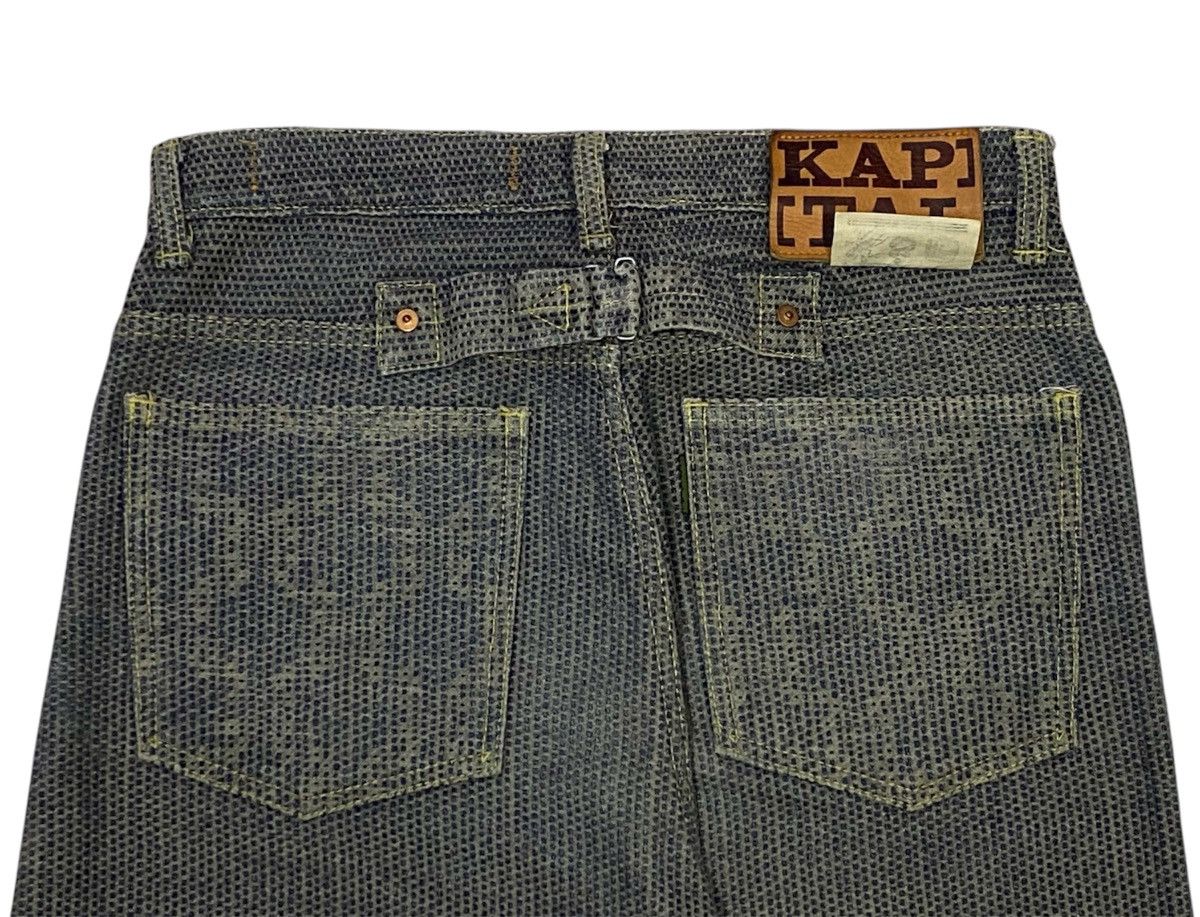Kapital Kapital Century Monkey Cisco ( Sashiko ) Denim Pants Size US 30 / EU 46 - 10 Thumbnail