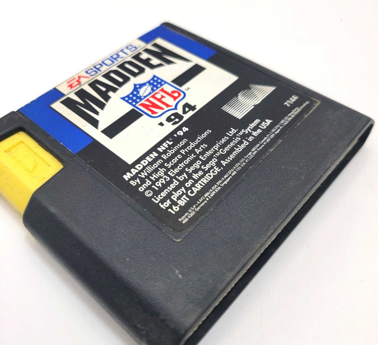semanticdesign Madden NFL '94 1994 (Sega Genesis) EA Sports CART Size ONE SIZE - 3 Thumbnail