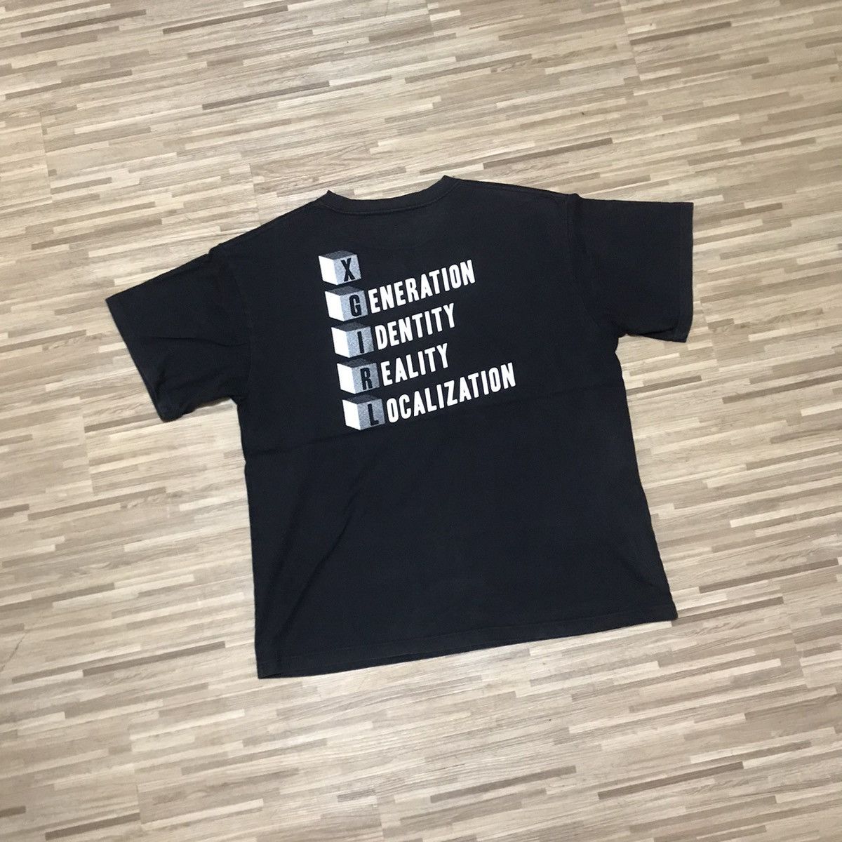 Girl Skateboards × Santa Cruz Skateboards XGIRL SKATEBOARDS CENTER LOGOS VERY RARE TEE Size US L / EU 52-54 / 3 - 8 Thumbnail