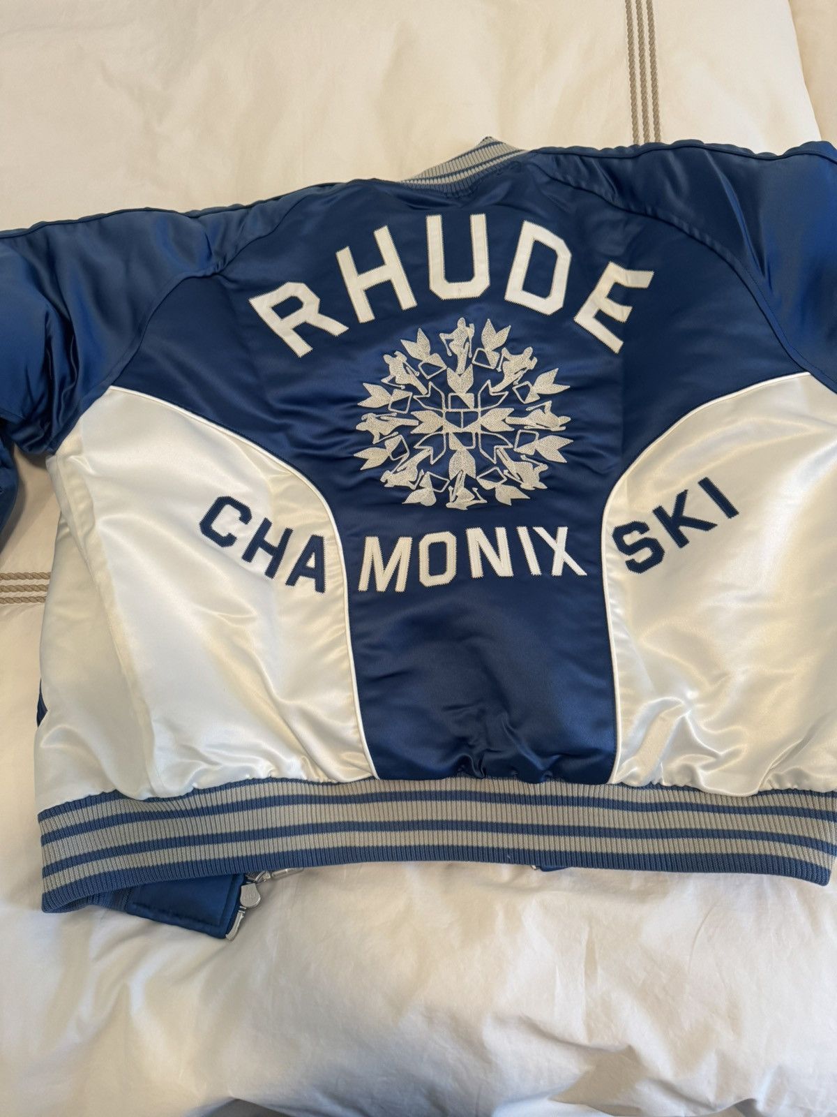 Rhude Rhude CHAMONIX SKI SOUVENIR BOMBER Size US S / EU 44-46 / 1 - 4 Thumbnail