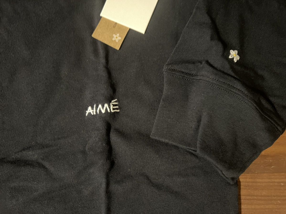 Aime Leon Dore Aime Leon Dore ALD Floral Embroidered L/S Tee Size XL Black Size US XL / EU 56 / 4 - 2 Thumbnail