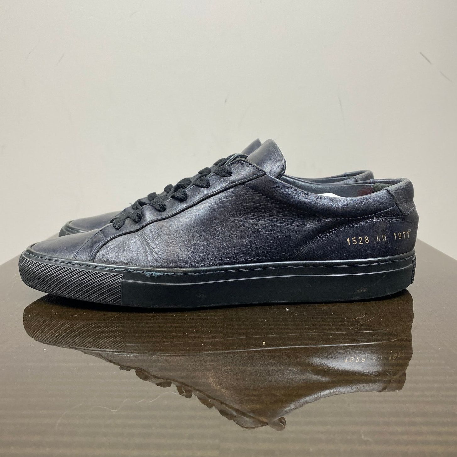 Common Projects Common Projects Achilles Low Leather Trainers Sneakers 40 Size US 7 / EU 40 - 4 Thumbnail