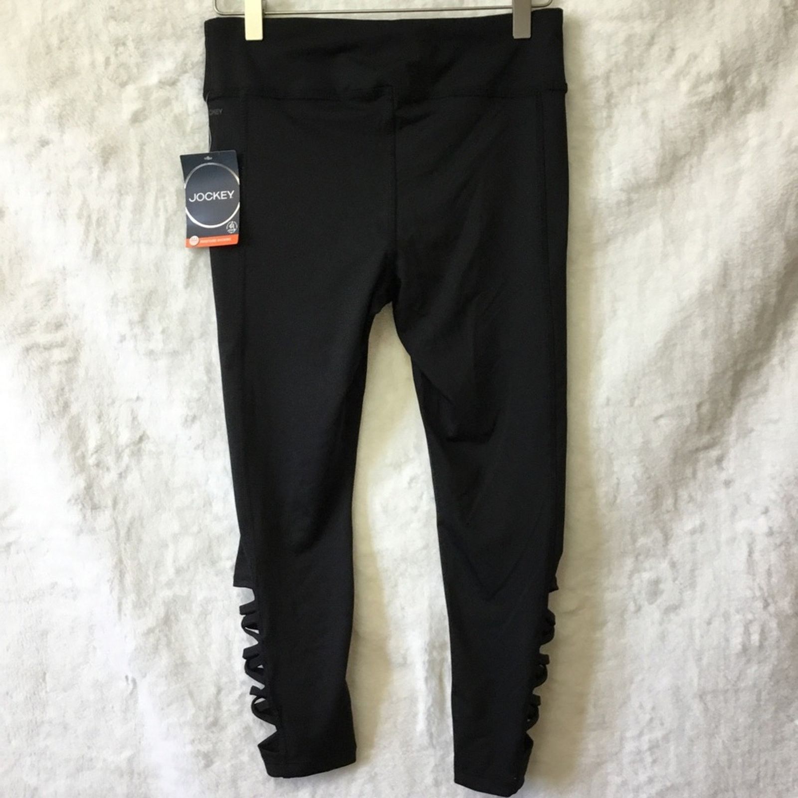 Jockey Jockey Black with Detail Leggings Size 28" / US 6 / IT 42 - 4 Thumbnail