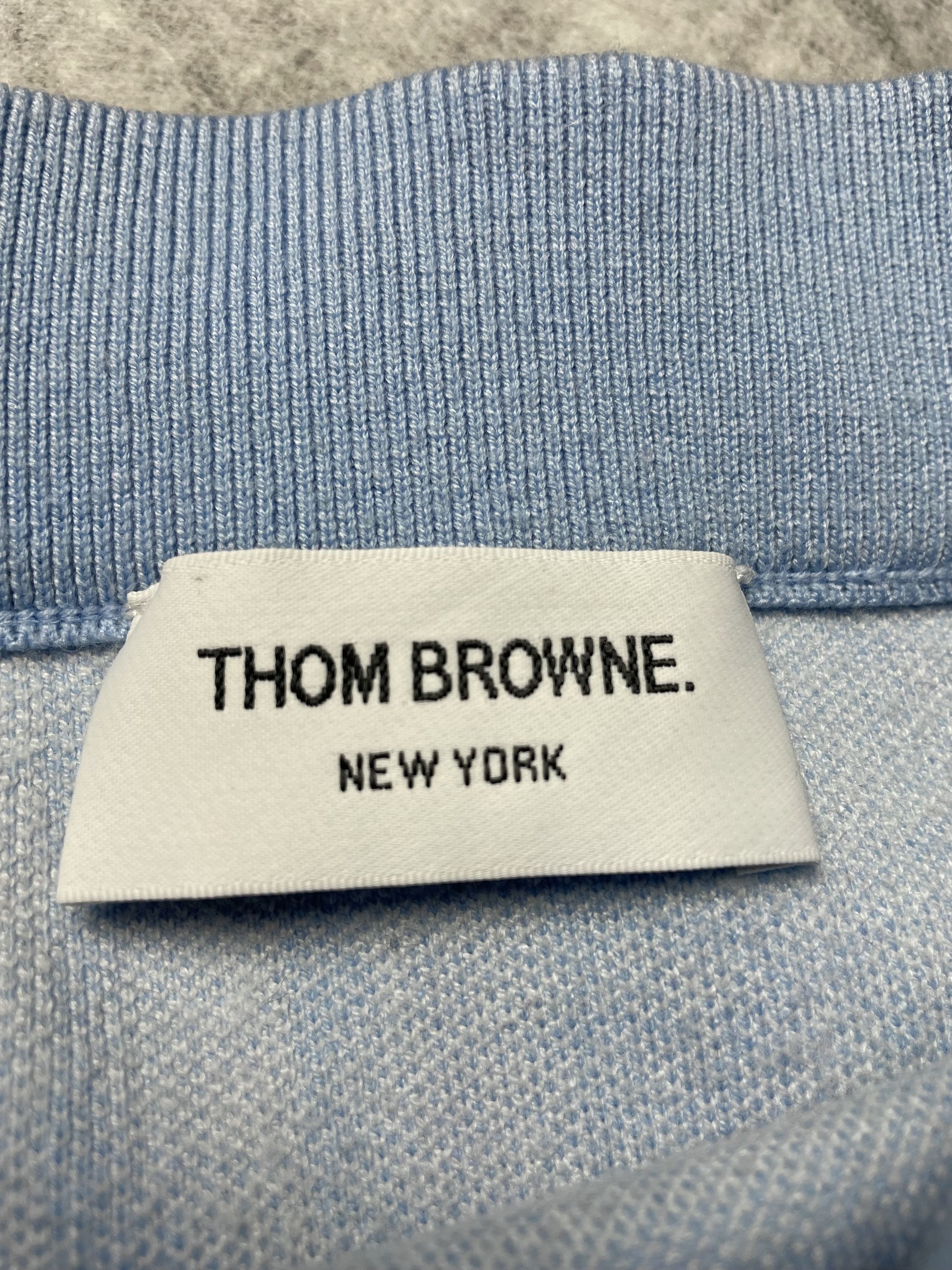 Thom Browne Thom Browne Blue Wool Knit Midi Skirt EU38 /0 Size 26" / US 2 / IT 38 - 7 Thumbnail