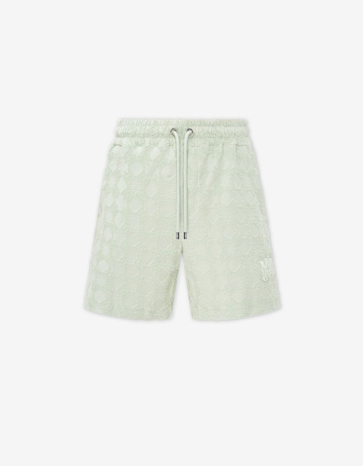 Amiri Amiri Green MA Quad Towelling Shorts Size US 36 / EU 52 - 1 Thumbnail
