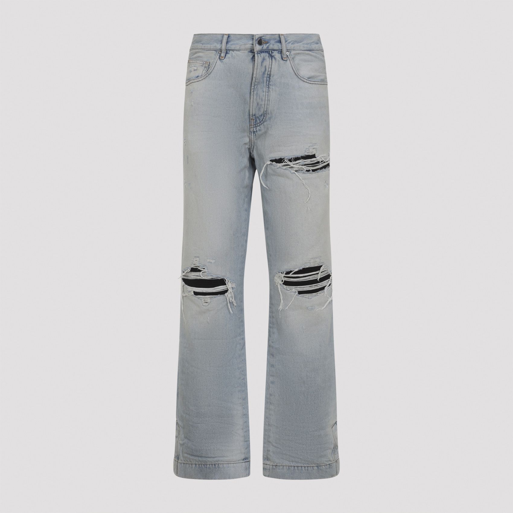Amiri Amiri Blue Ultrasuede MX1 Jeans 33 Waist | Grailed