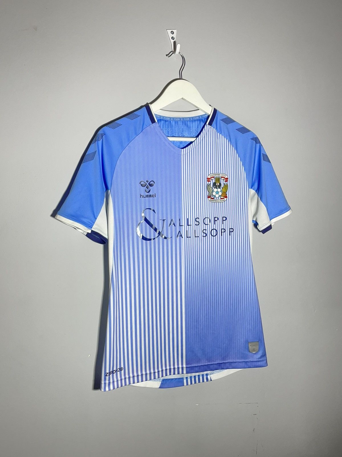 Hummel Coventry City Hummel 2019/20 Y2k Home Football Shirt Size US M / EU 48-50 / 2 - 2 Thumbnail