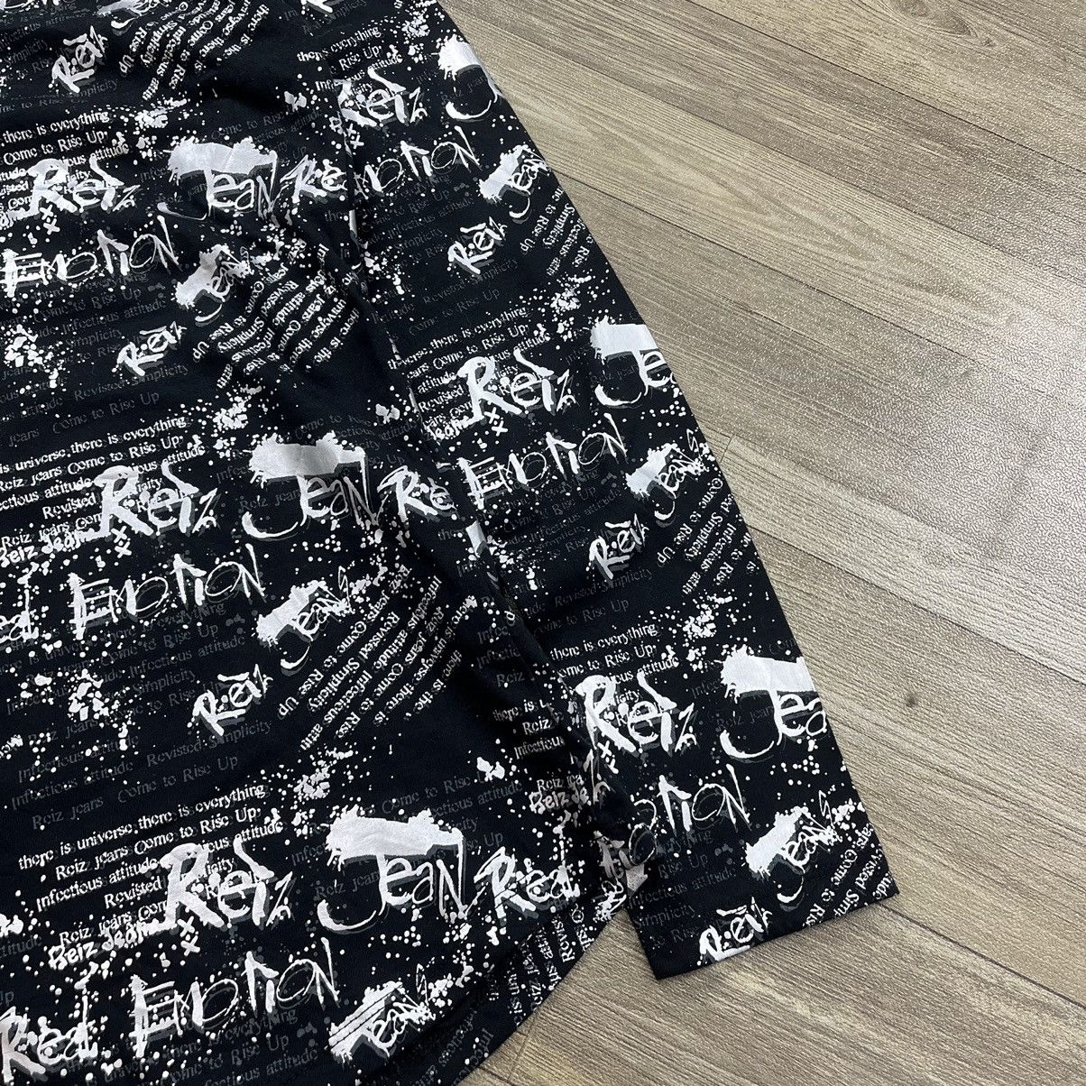 If Six Was Nine × Japanese Brand × Le Grande Bleu (L.G.B.) Reiz Emotion Poem Like a H Anarchy LGB Gothic Punk Tshirt Size L / US 10 / IT 46 - 4 Thumbnail