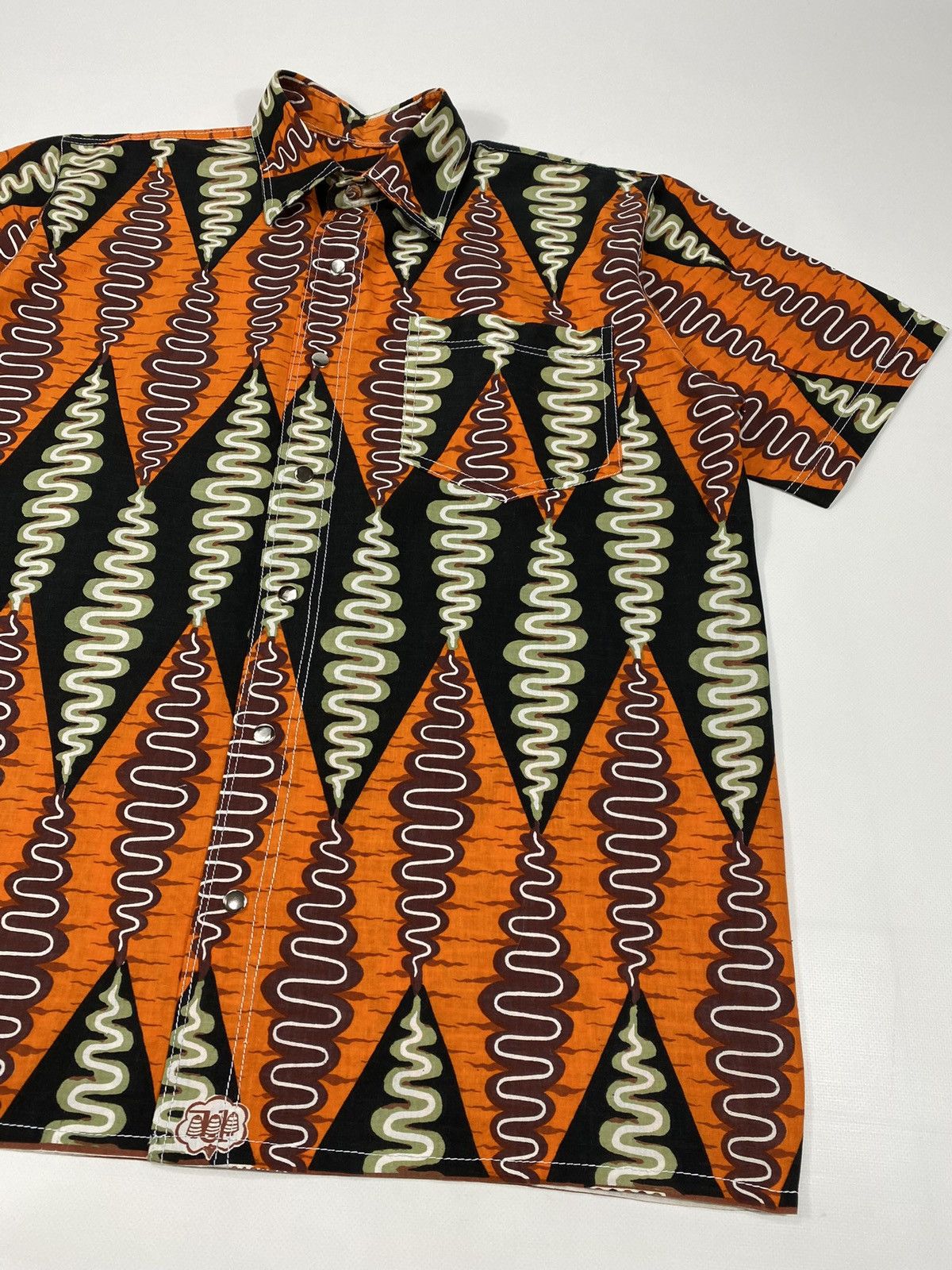 Vintage Vintage Hand Made Aloha Hawaiian Crazy Festival Party Shirt Size US L / EU 52-54 / 3 - 3 Thumbnail