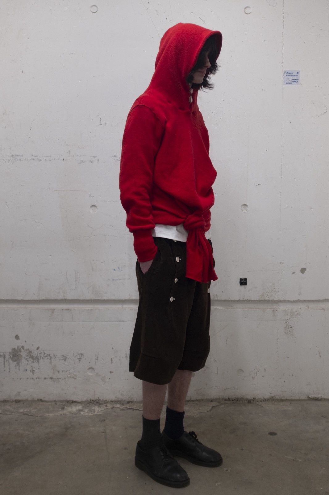 Other Knot Hoodie in red wool jersey Size US S / EU 44-46 / 1 - 4 Thumbnail
