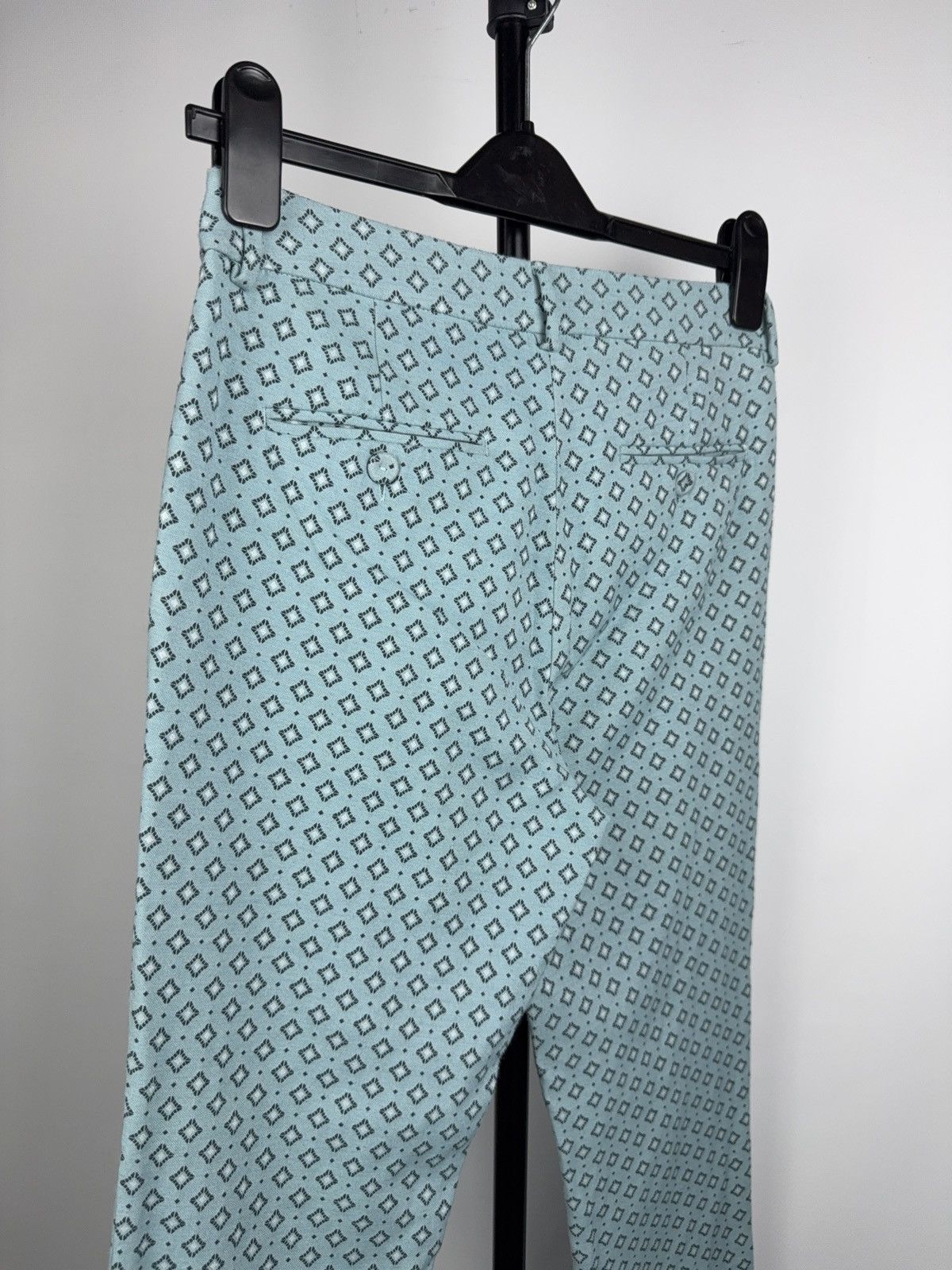Weekend Max Mara Max Mara Weekend Cigarette Pants Pattern Blue 38 Size 27" / US 4 / IT 40 - 9 Thumbnail