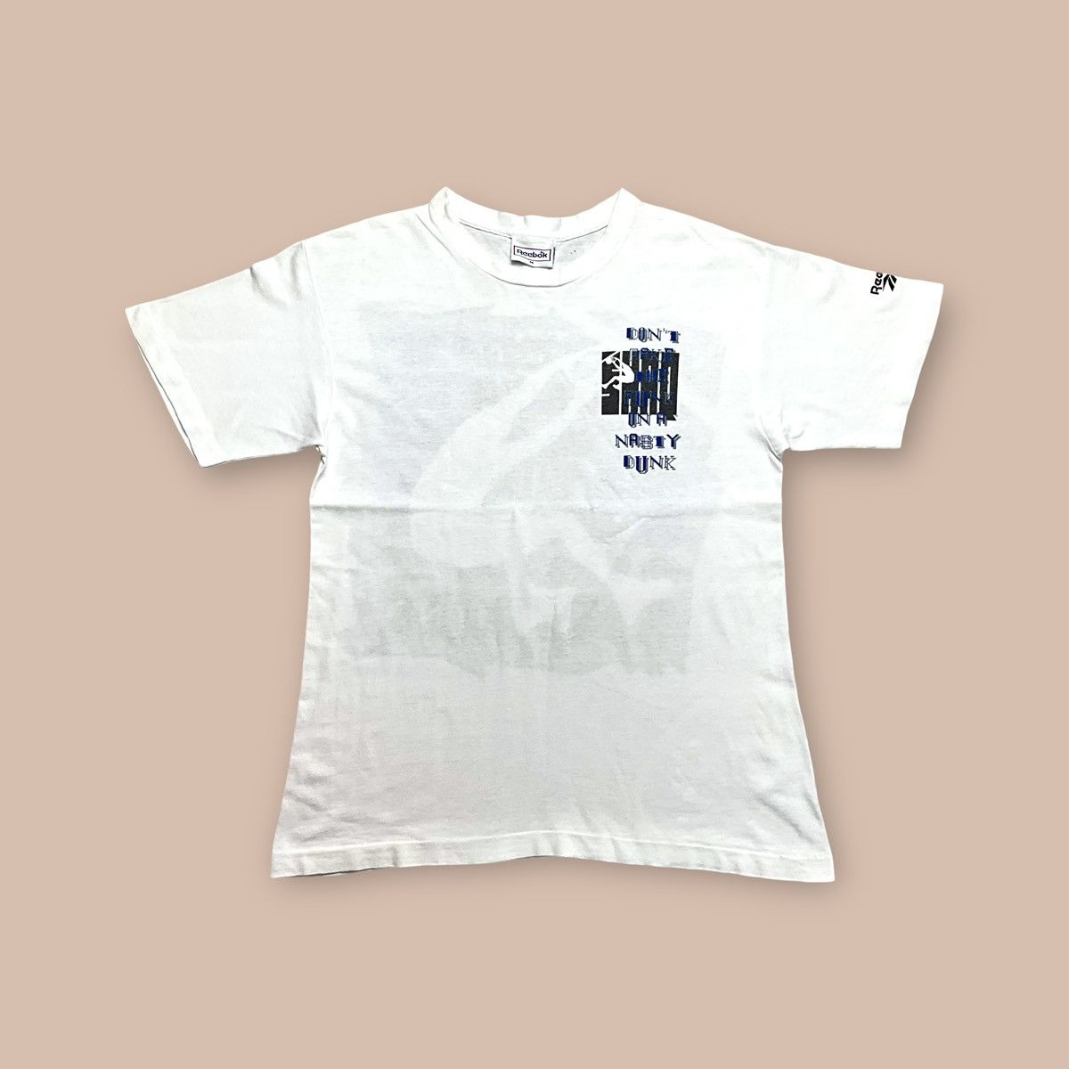 Reebok OG 90s Reebok SHAQ "Don’t Fake The Funk On A Nasty Dunk" TEE Size US M / EU 48-50 / 2 - 2 Thumbnail
