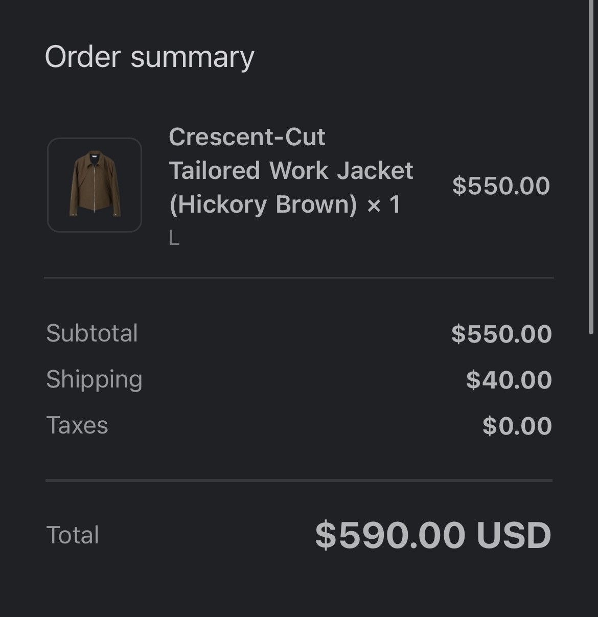 CMMAWEAR Cmmawear Crescent Work Jacket Size US L / EU 52-54 / 3 - 6 Thumbnail
