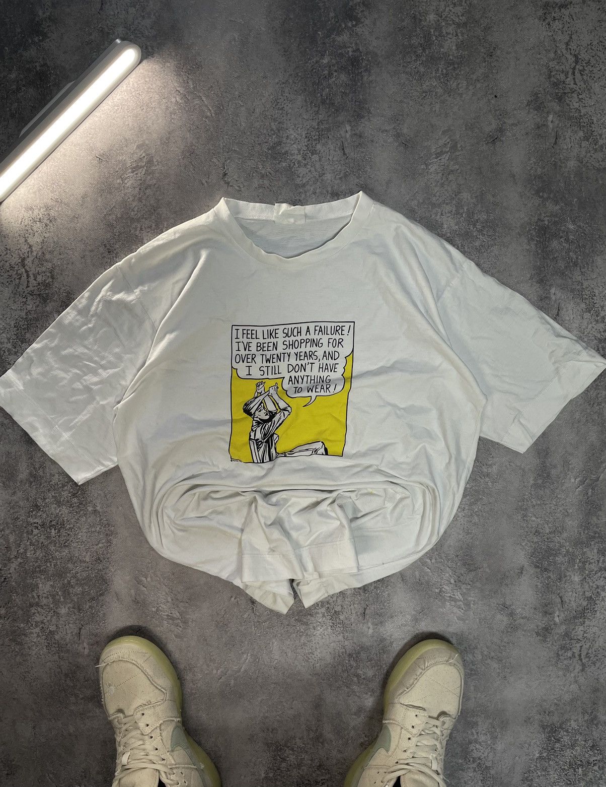 Vintage Vintage Roy Lichtenstein Tee Flying Fish LA Size US XL / EU 56 / 4 - 1 Thumbnail