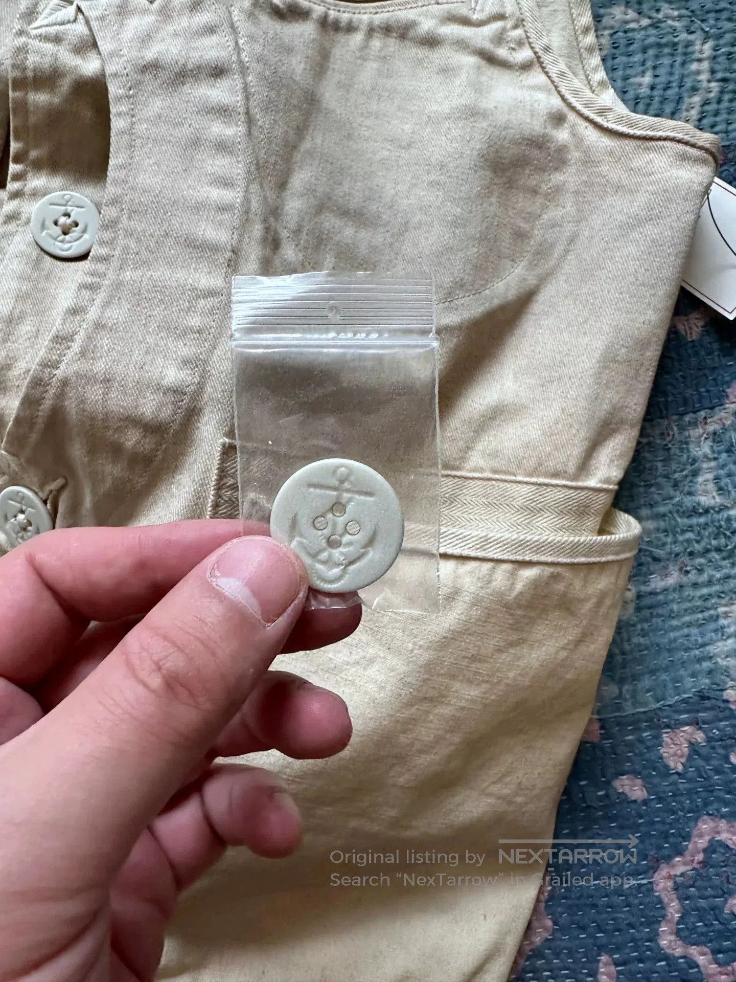 RRL Ralph Lauren rrl distressed hunting style vest. Size US S / EU 44-46 / 1 - 5 Thumbnail