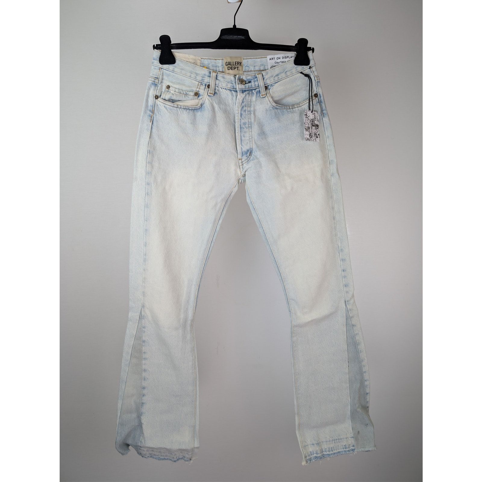 Gallery Dept. o1rshd1 Size: 30 x 34 / LA Flare Vintage Jeans Washed Blue Size US 30 / EU 46 - 2 Thumbnail