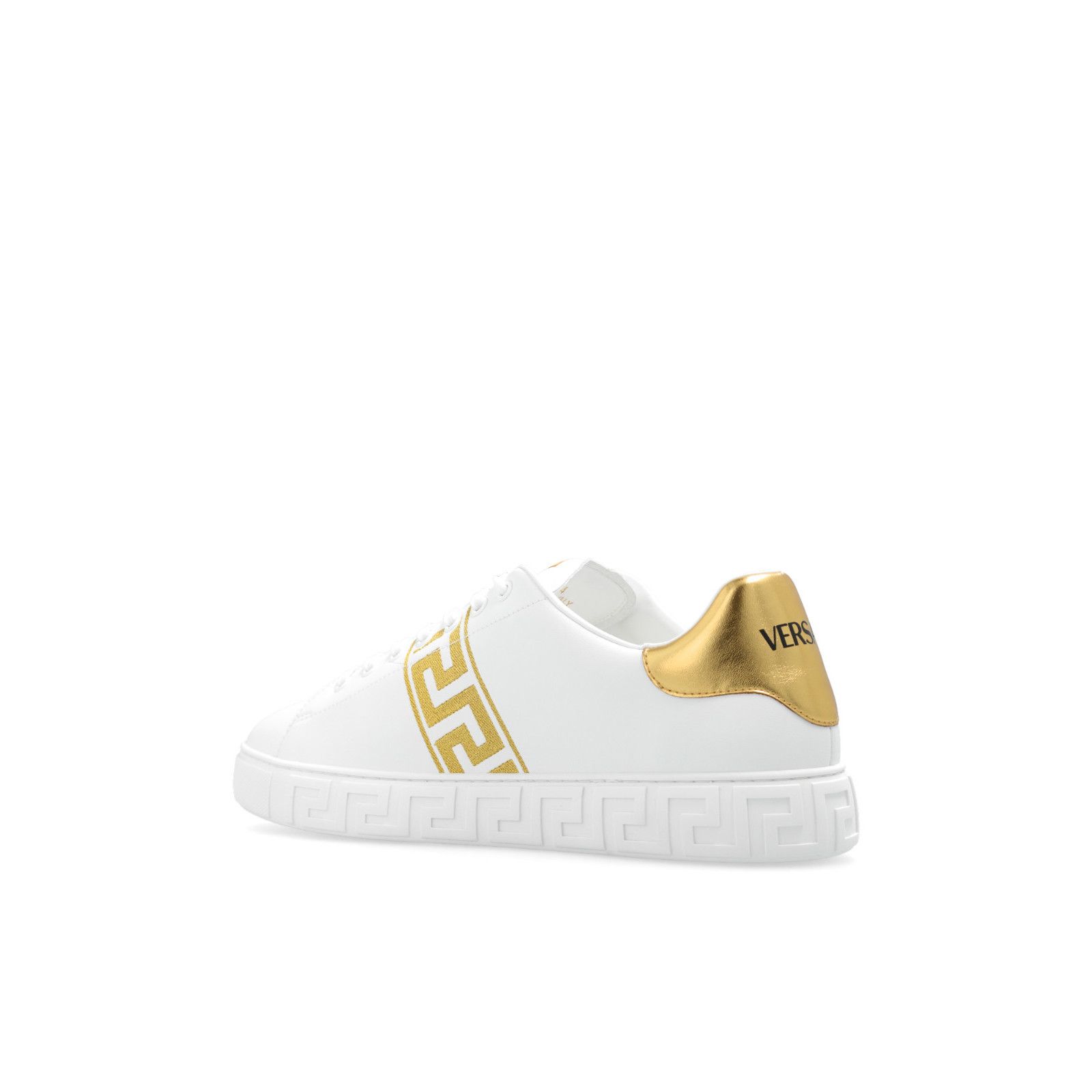 Versace VERSACE 'Greca' White Sneakers New And Authentic (Men's size Size US 10.5 / EU 43-44 - 3 Thumbnail